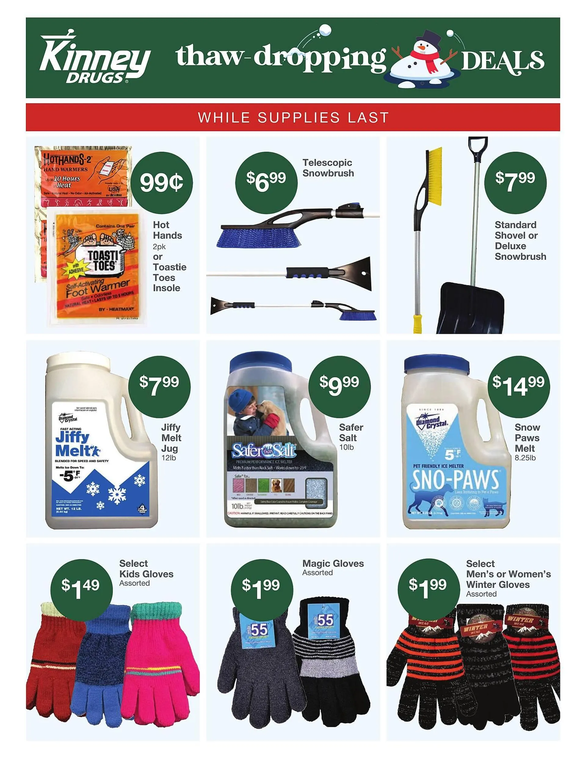 Kinney Drugs Weekly Ad - 1