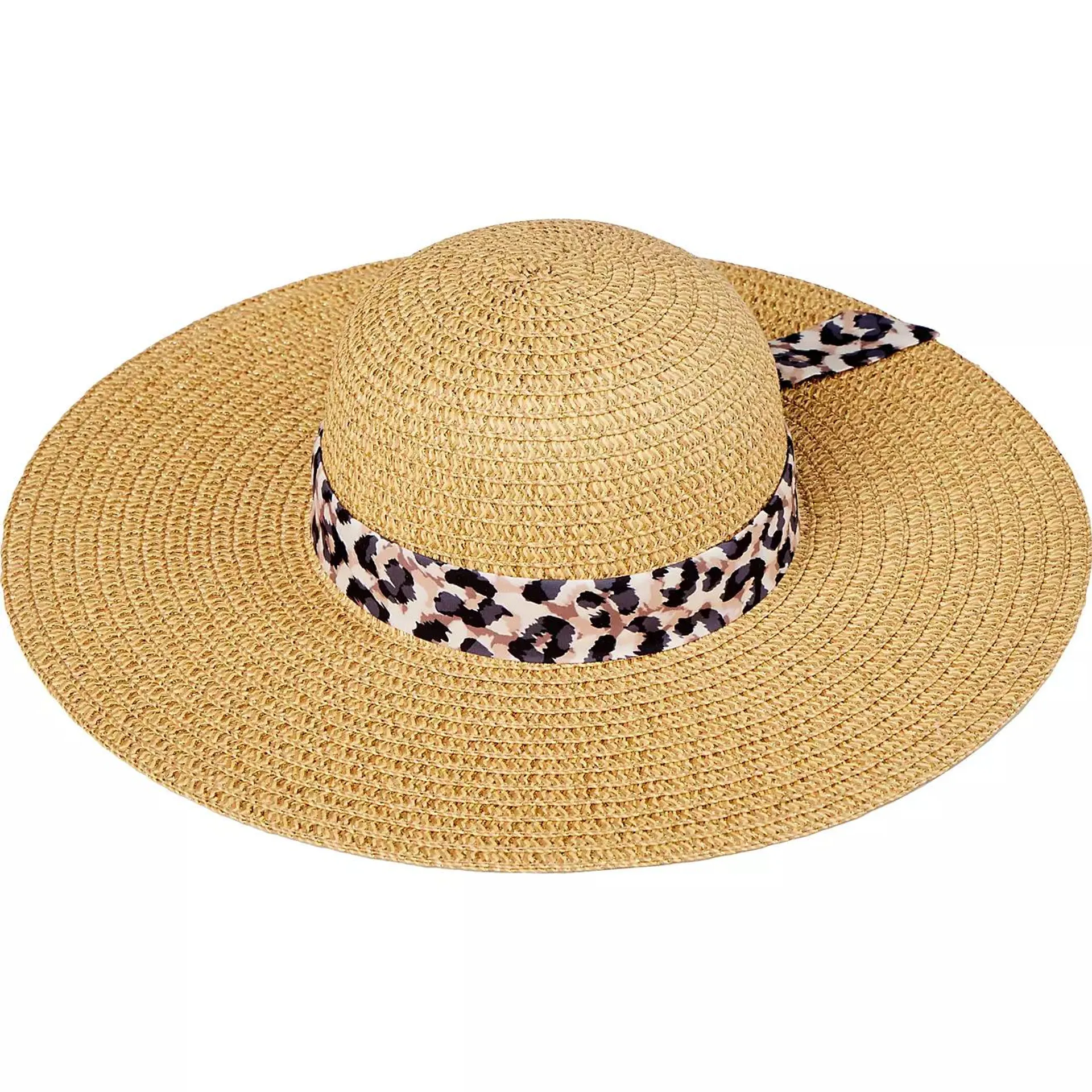 O'Rageous Women's Print Band Sparkle Sun Hat