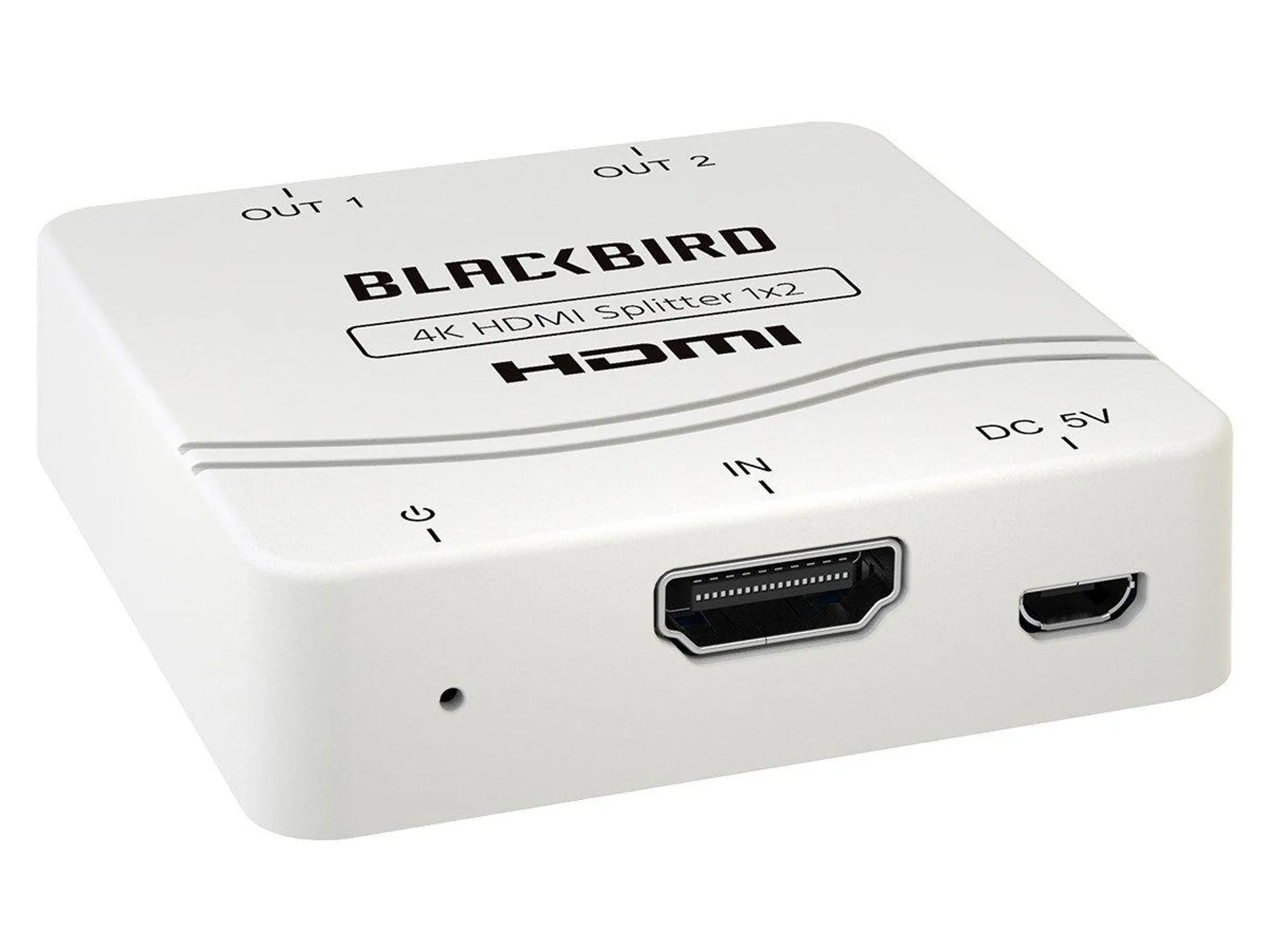 Monoprice Blackbird 4K 1x2 HDMI Splitter, 4K@30Hz