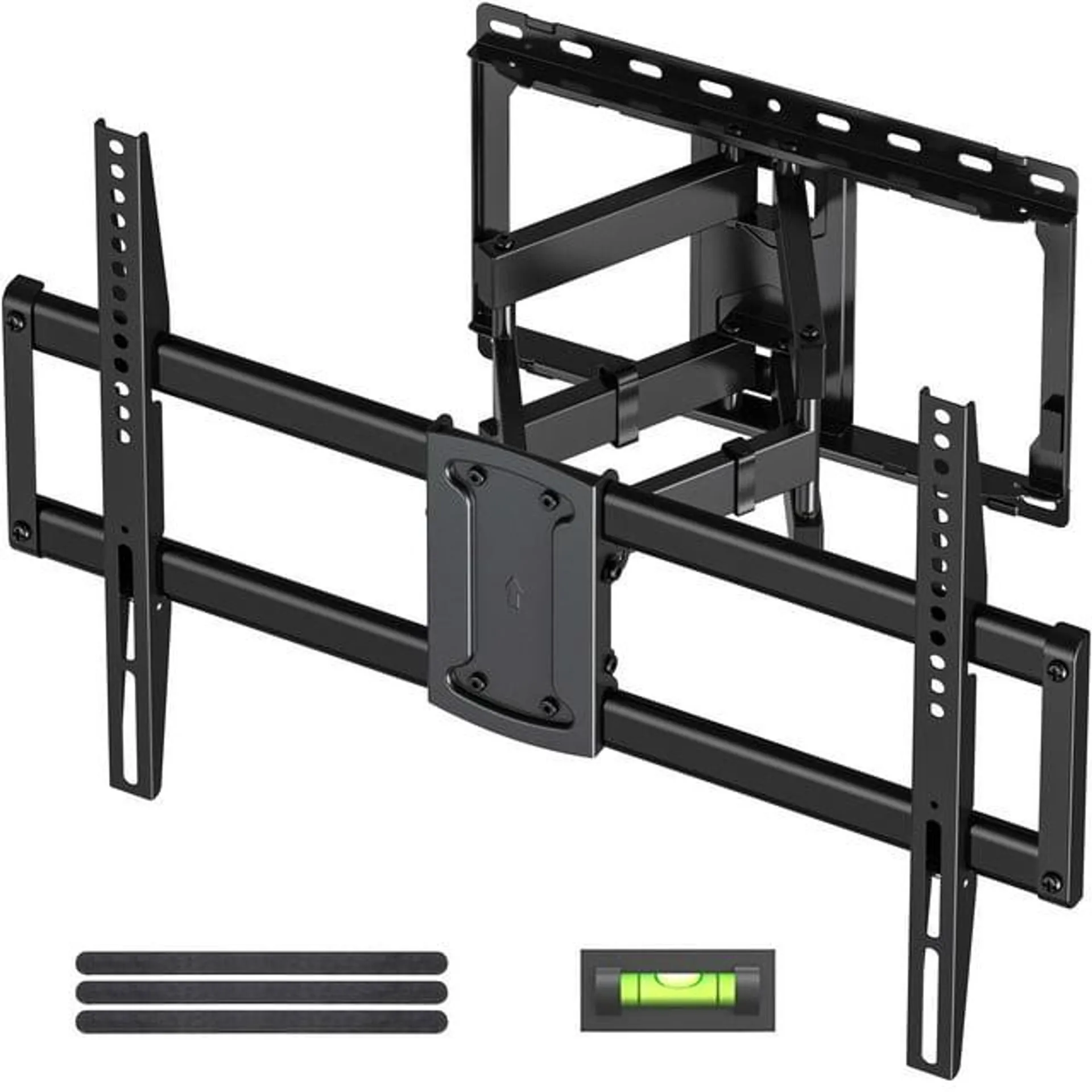 USX MOUNT Full Motion TV Wall Mount for 47-90 inch TVs Universal Swivels Tilts Extension Leveling Hold up to 132lb Max VESA 600x400mm, 16" Wood Stud