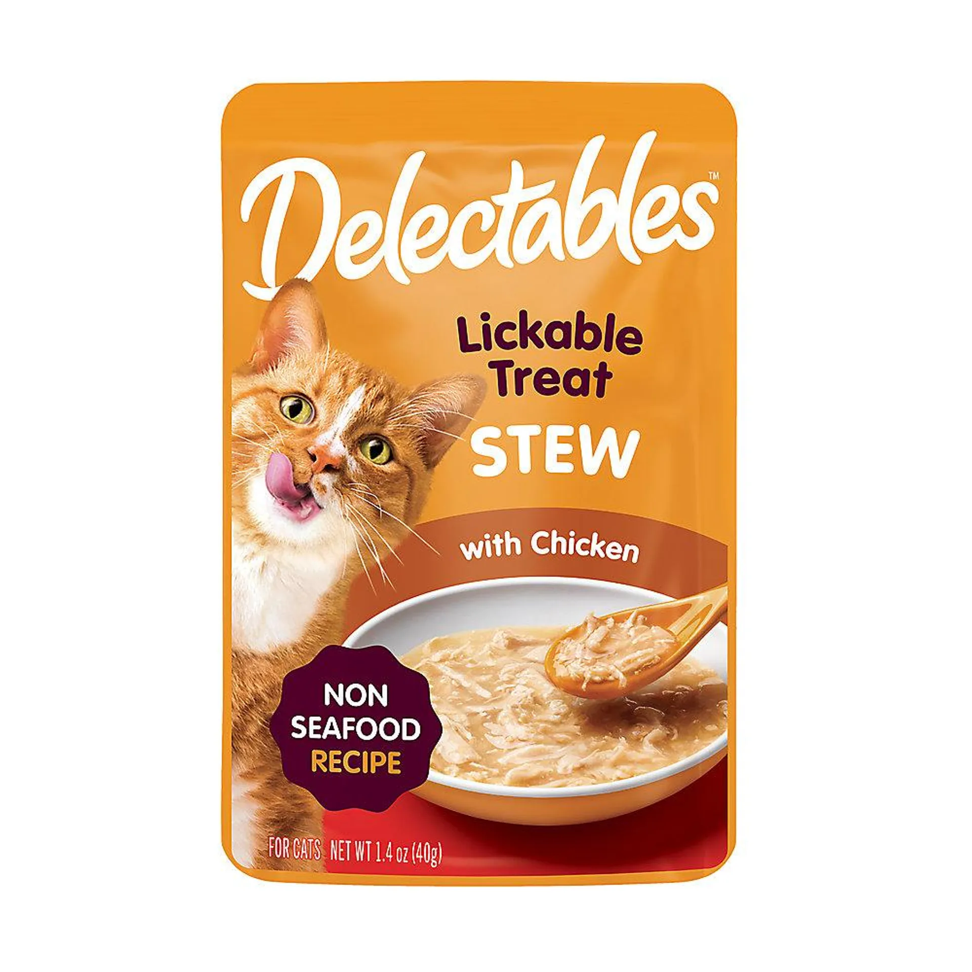 Hartz Delectables Lickable Treats™ Stew Cat Treat Chicken, 1.4oz