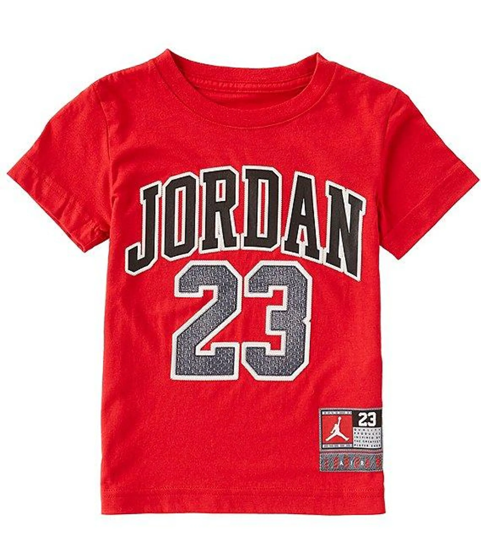 Little Boys 2T-7 Short Sleeve Jordan Practice Flight Jersey T-shirt