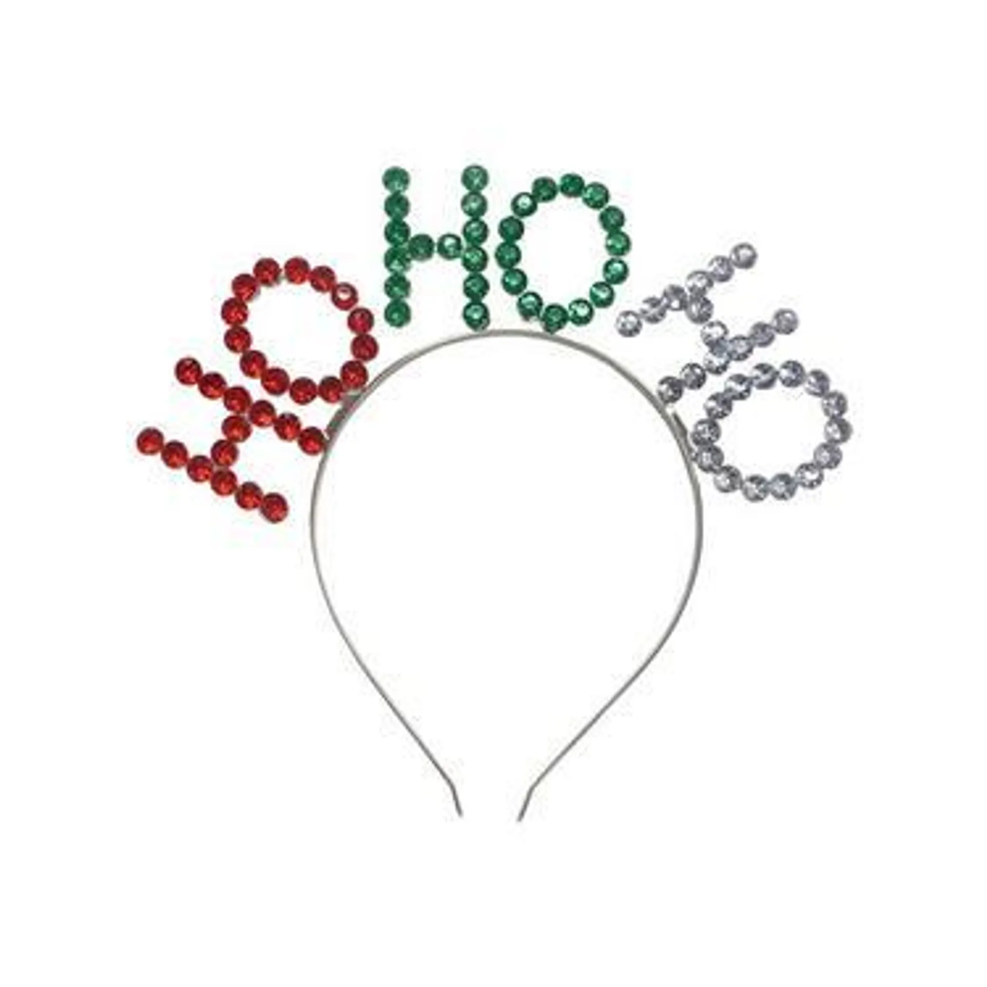 Rhinestone HO-HO-HO Headband