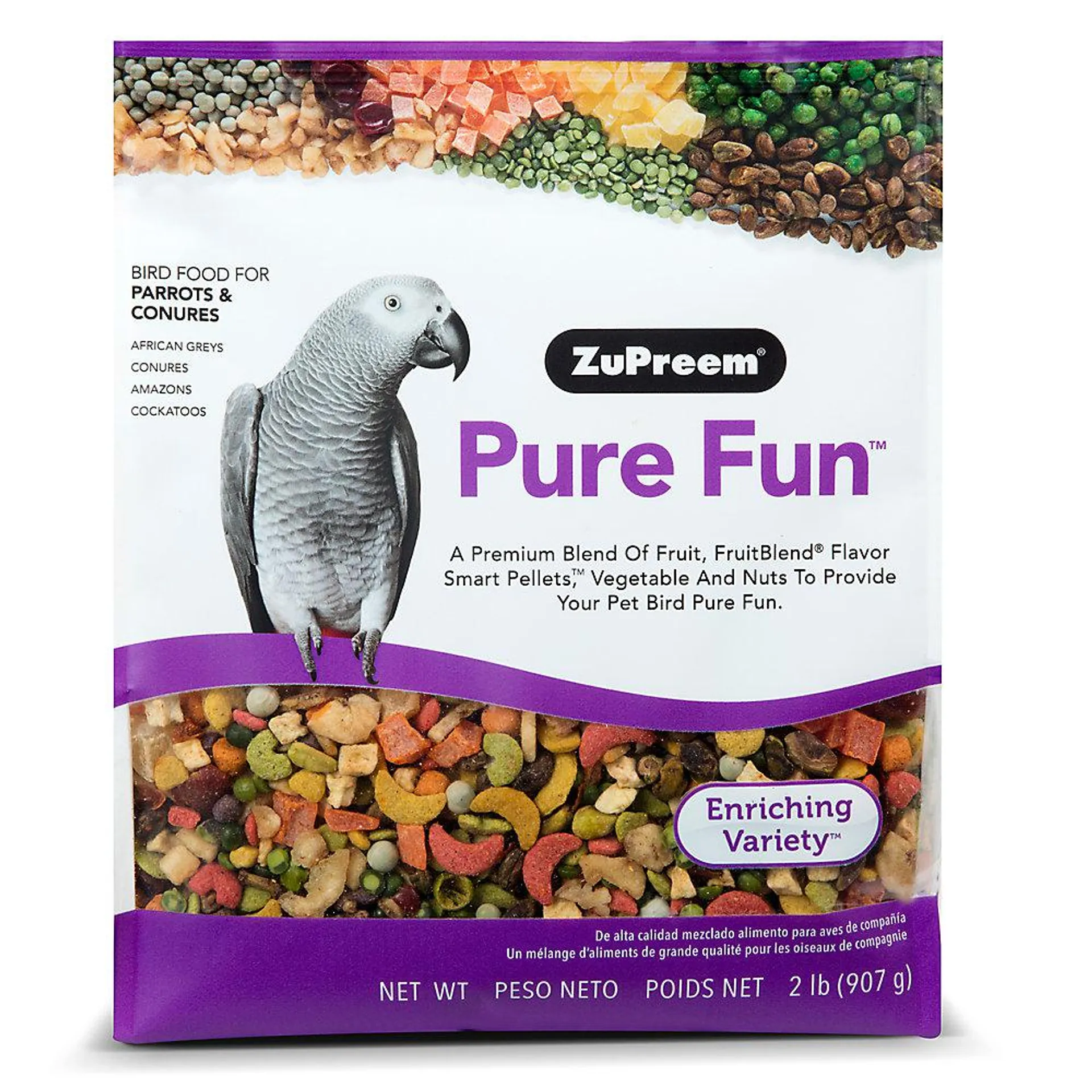 ZuPreem® Pure Fun Enriching Variety Mix Bird Food