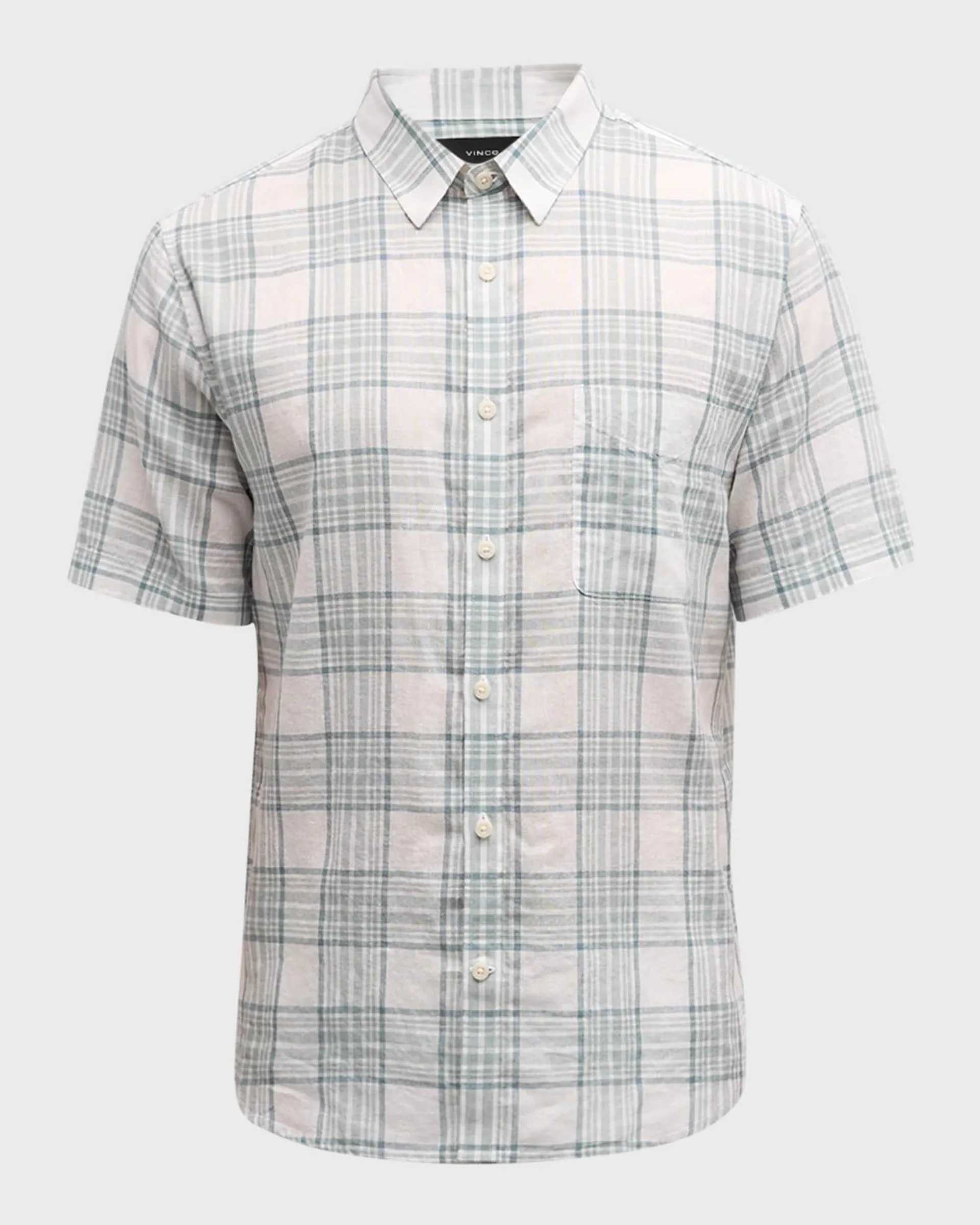 Men's Kino Plaid Sport Shirt