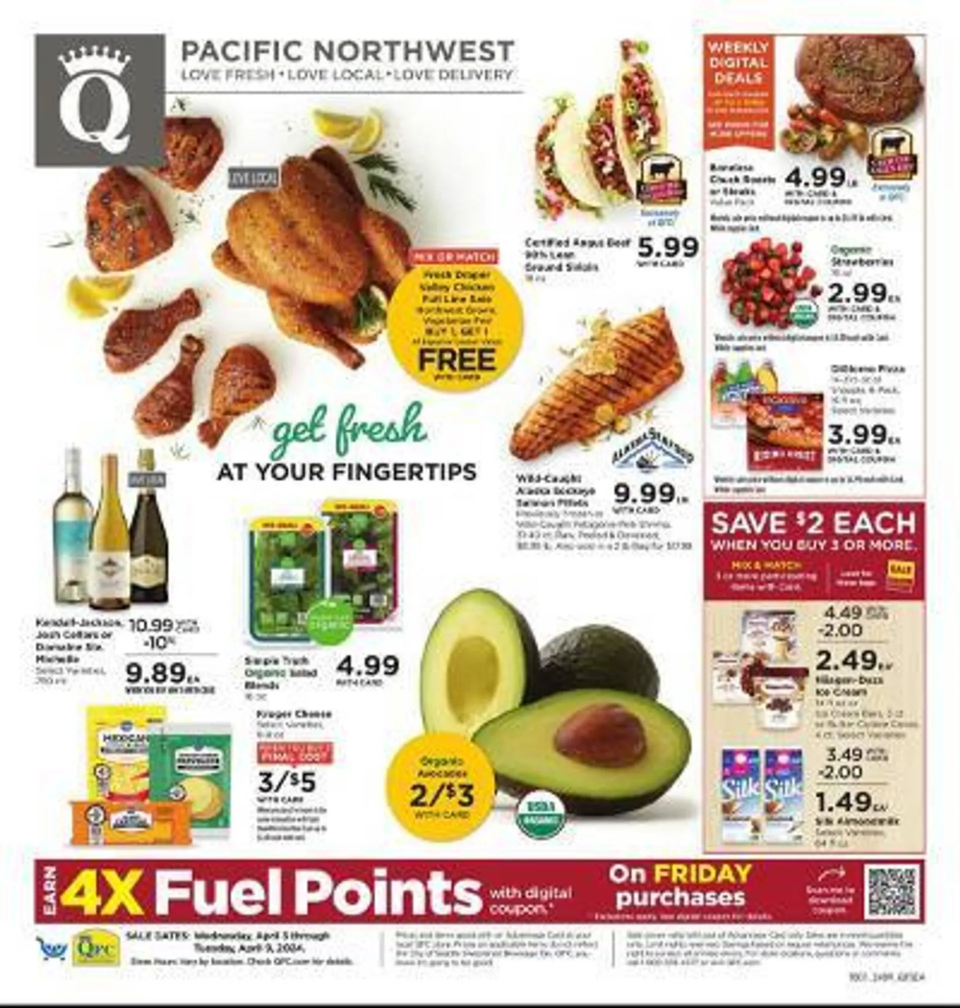 Weekly ad QFC Weekly Ad from April 3 to April 9 2024 - Page 