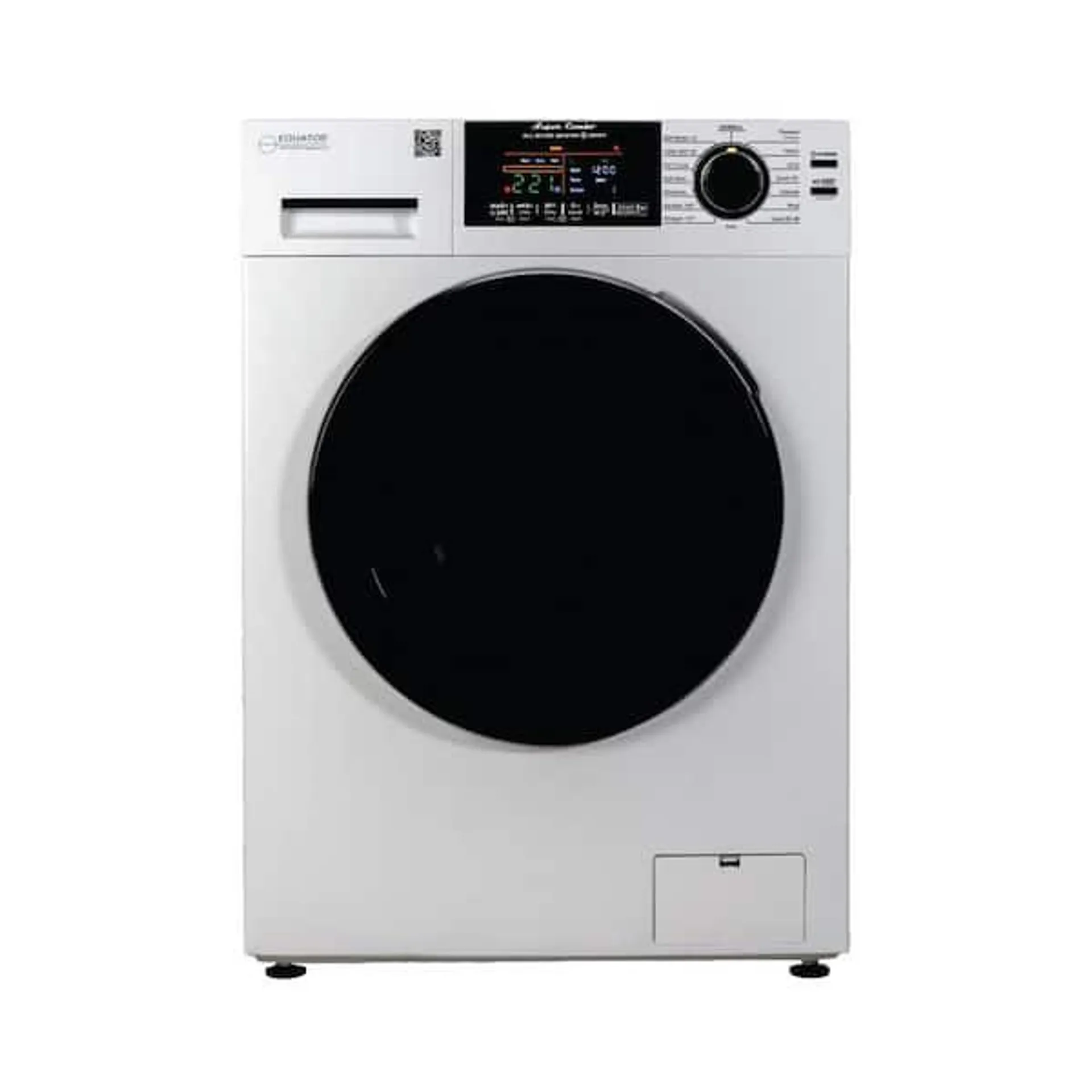 1.62 cu.ft. Pet Compact 110V Vented/Ventless 15 lbs Sani Washer Dryer Combo 1400 RPM in White