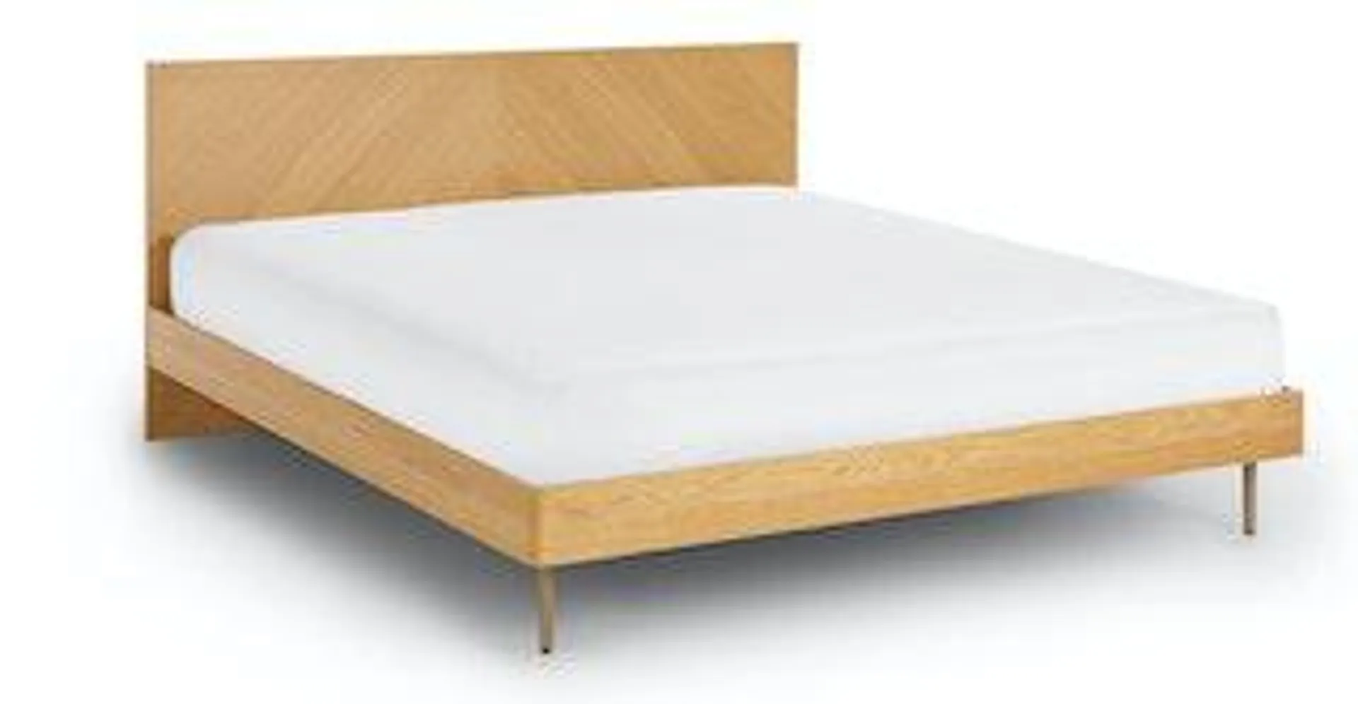 Nera Oak King Bed