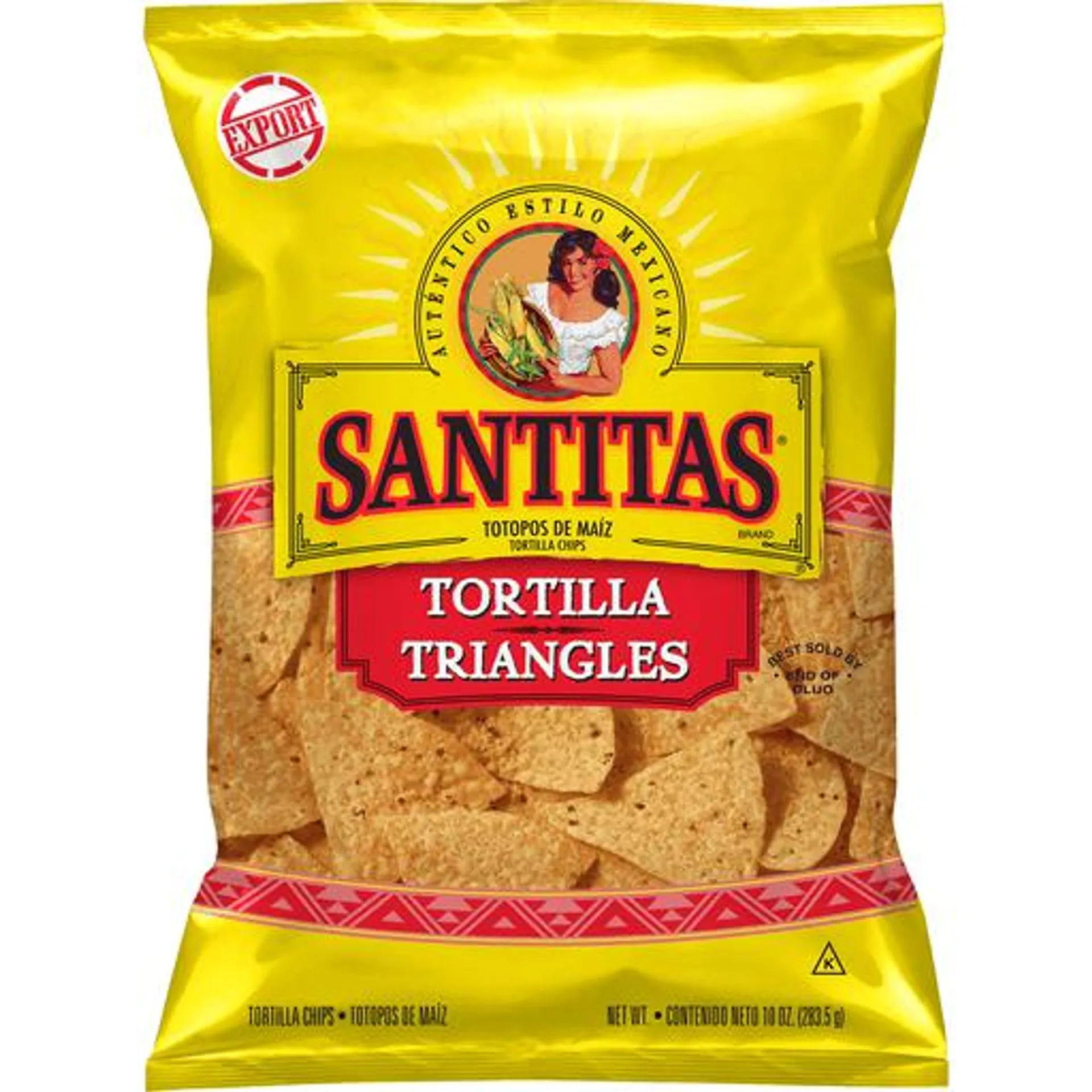 Santitas Tortilla Triangles Tortilla Chips 10 oz bag