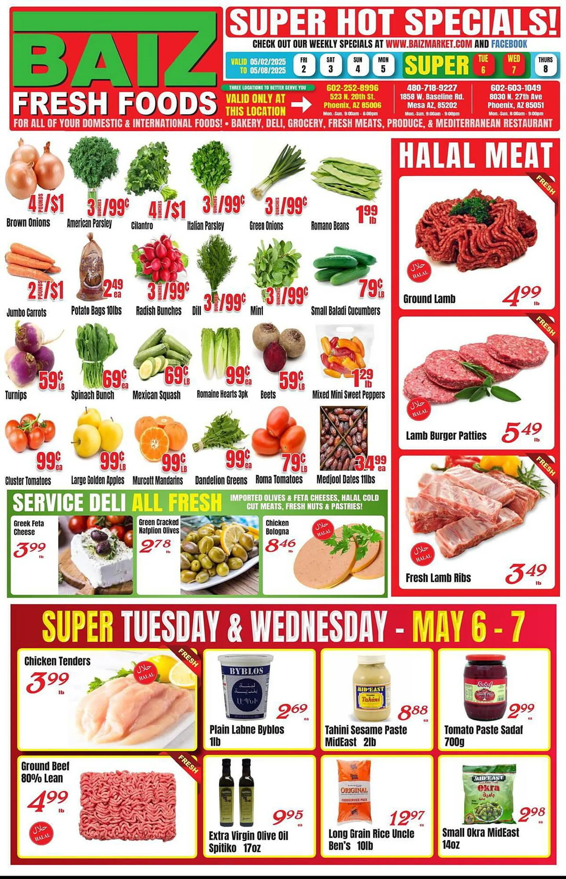 Baiz Market Place Weekly Ad - 1