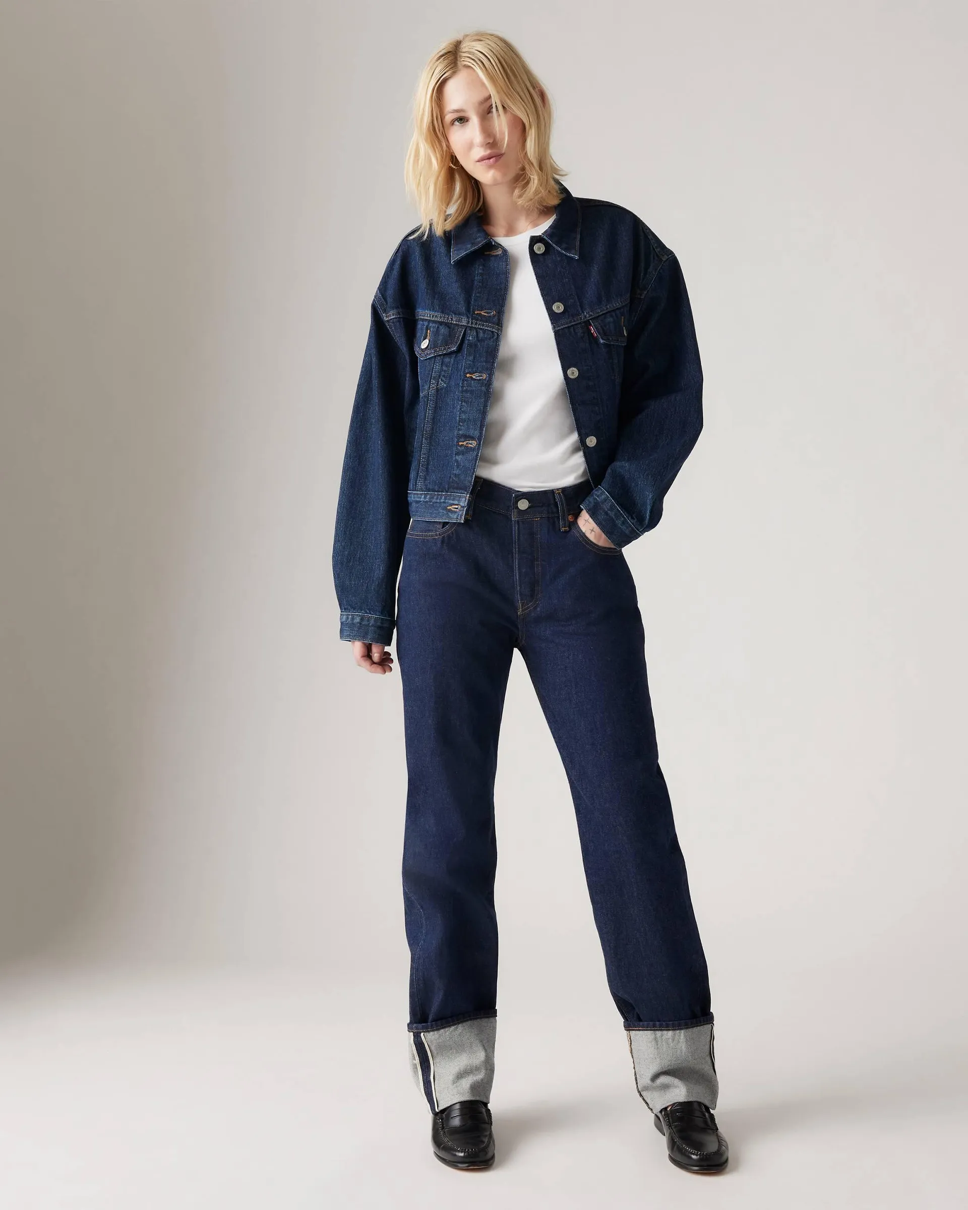 501® '90s Cuffed Selvedge Women's Jeans