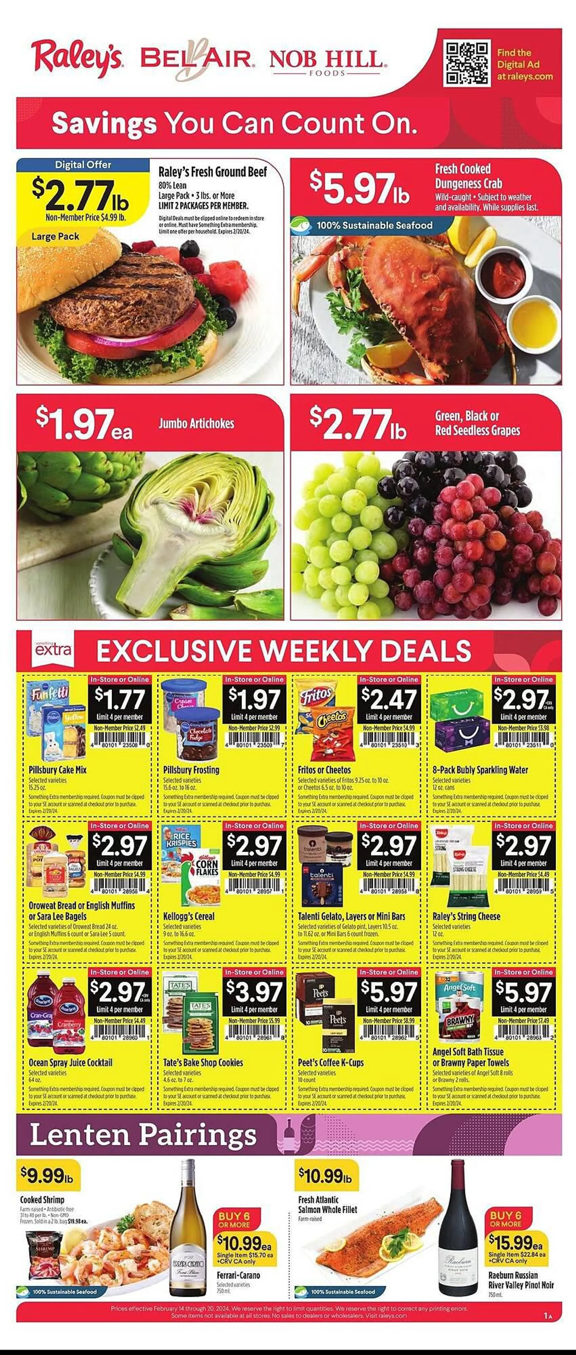 Weekly ad Bel Air Markets Weekly Ad from February 14 to February 20 2024 - Page 