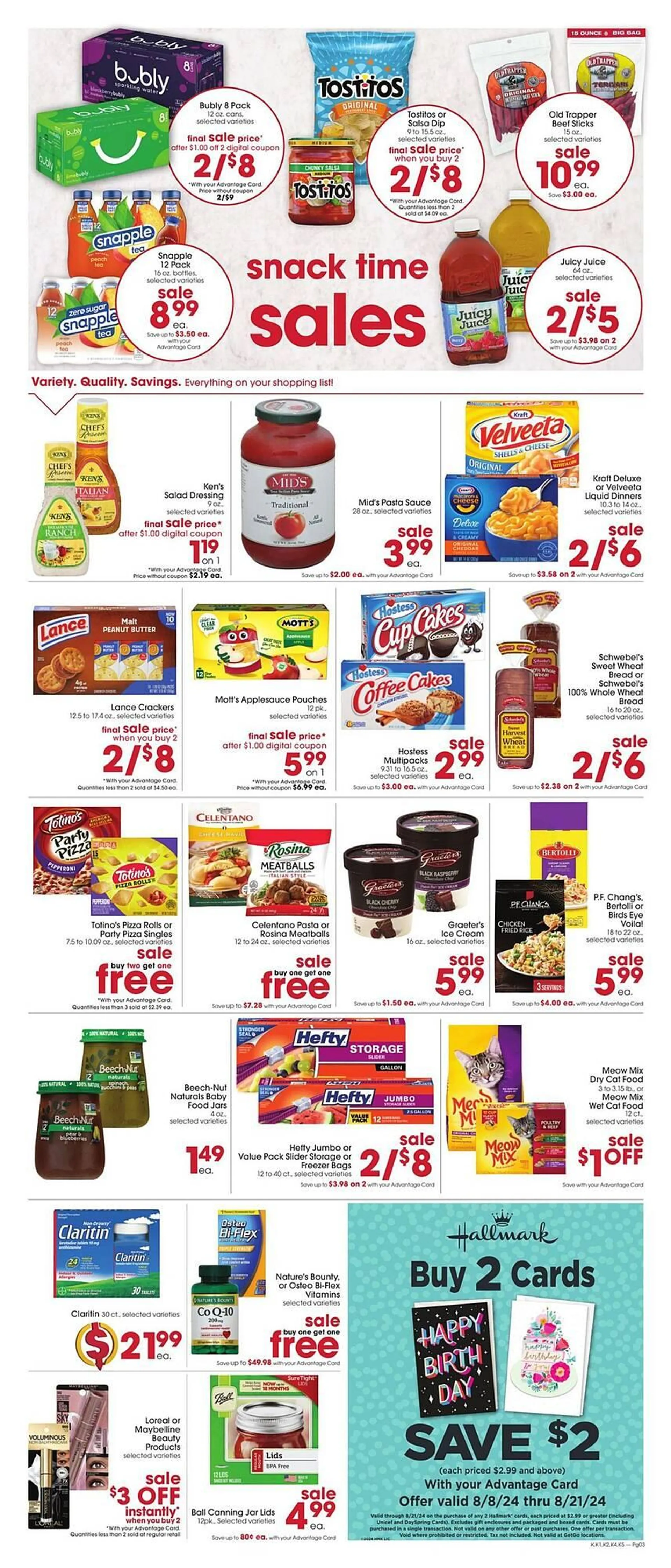 Weekly ad Giant Eagle Weekly Ad from August 8 to August 14 2024 - Page 5