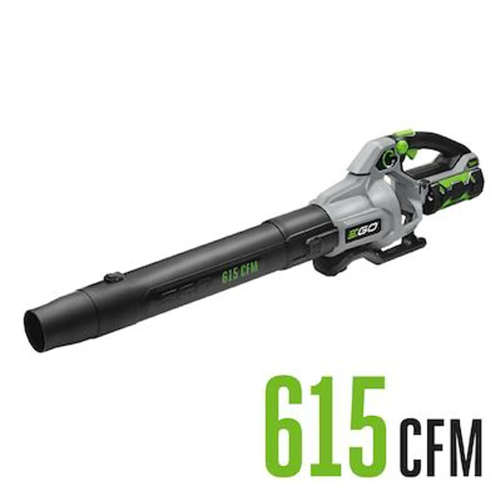 POWER+ 56-volt 615-CFM 170-MPH Battery Handheld Leaf Blower 2.5 Ah (Battery and Charger Included)