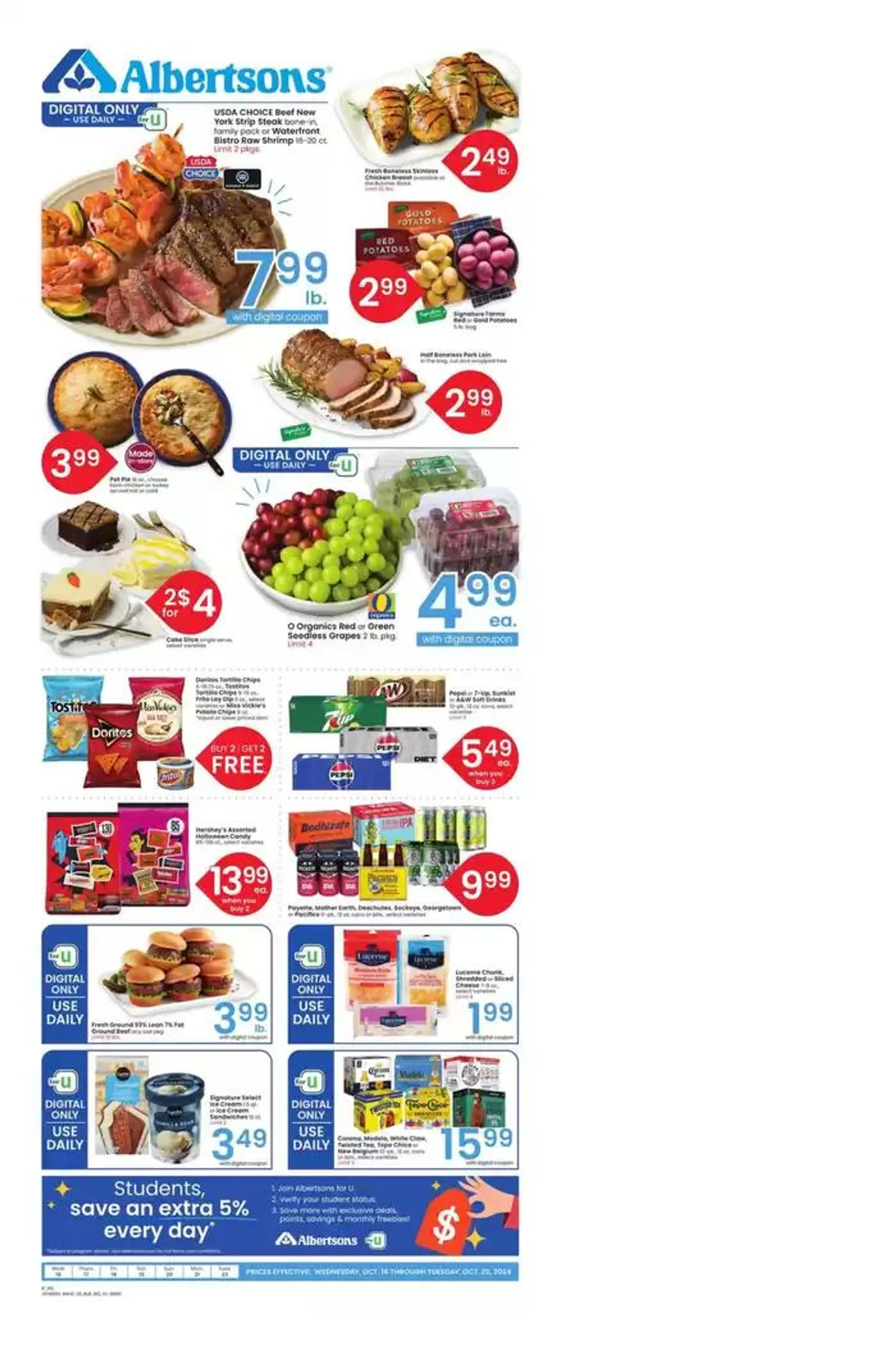 Weekly ad Offers for bargain hunters from October 16 to October 22 2024 - Page 1