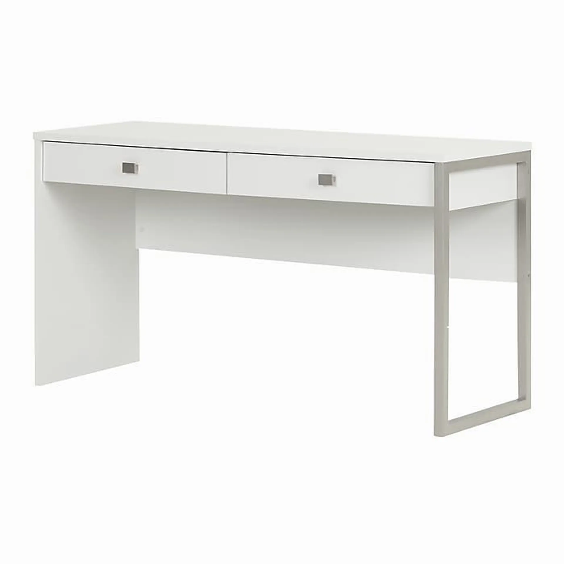 South Shore Interface Desk with 2 Drawers,