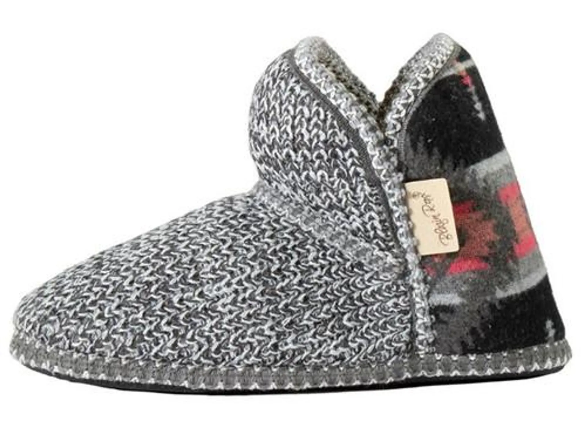 Blazin Roxx Women's Abbie Ankle Slipper - Black/Grey Aztec