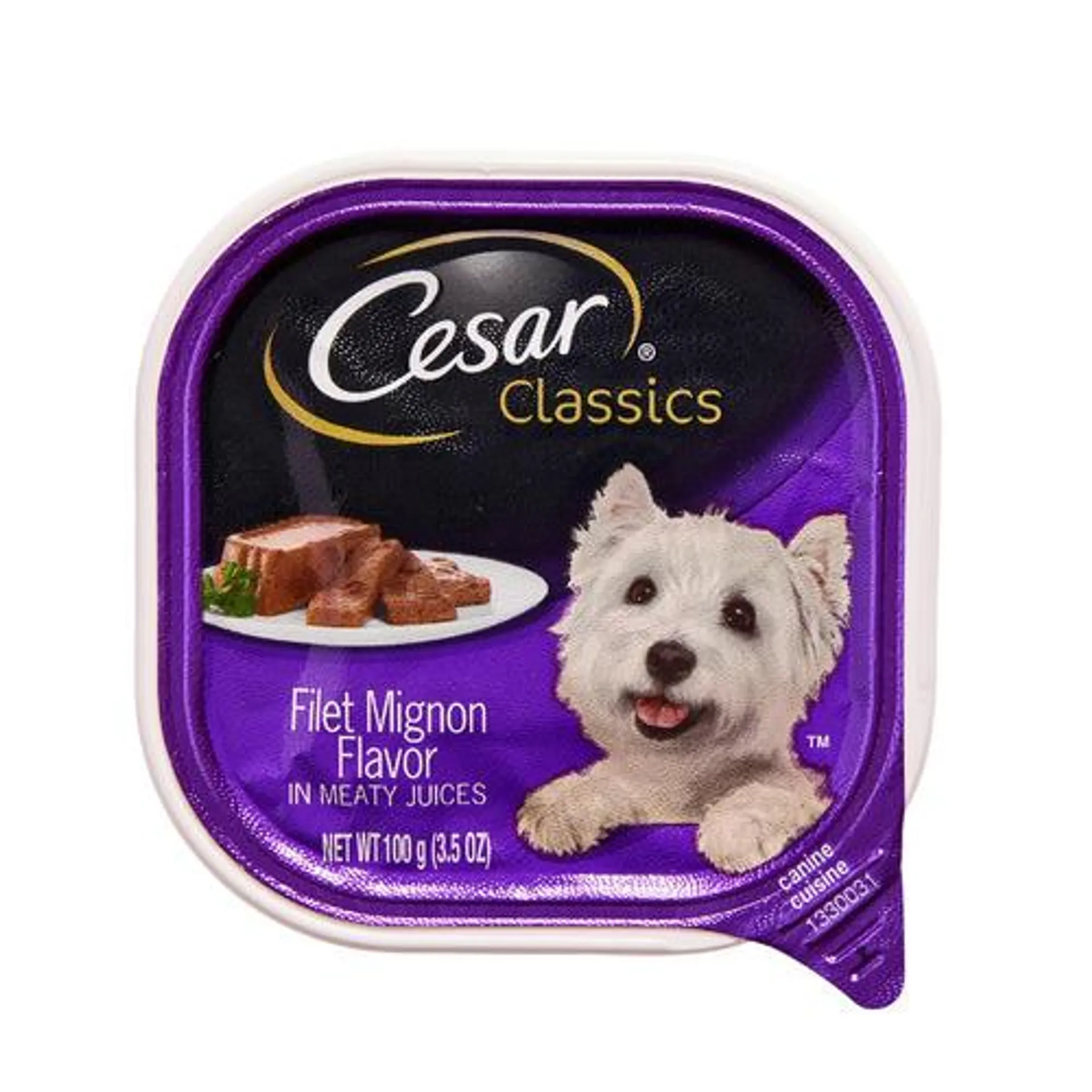 Cesar® wet dog food, filet mignon flavor