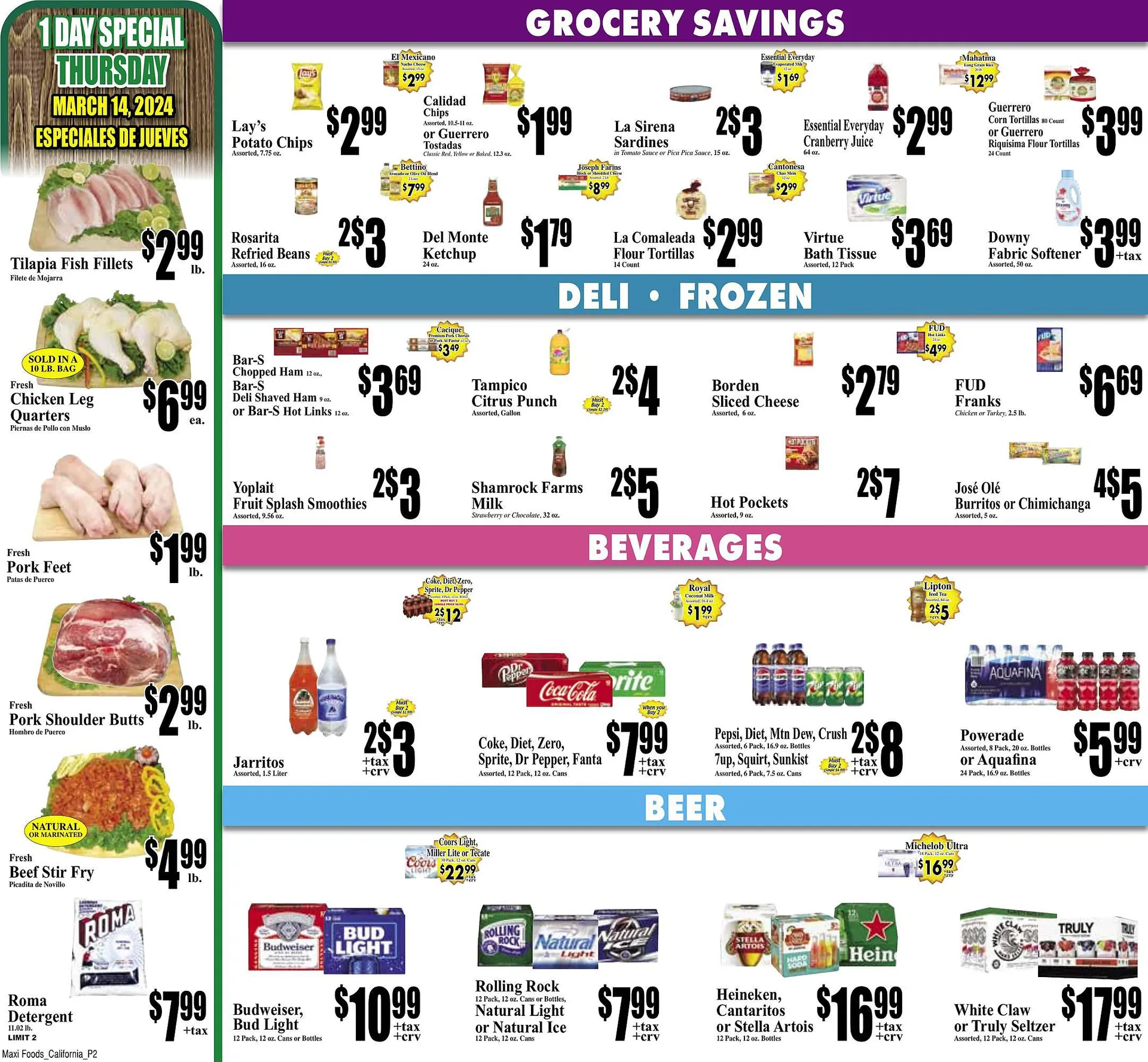 Weekly ad Maxi Foods Weekly Ad from February 28 to March 5 2024 - Page 2