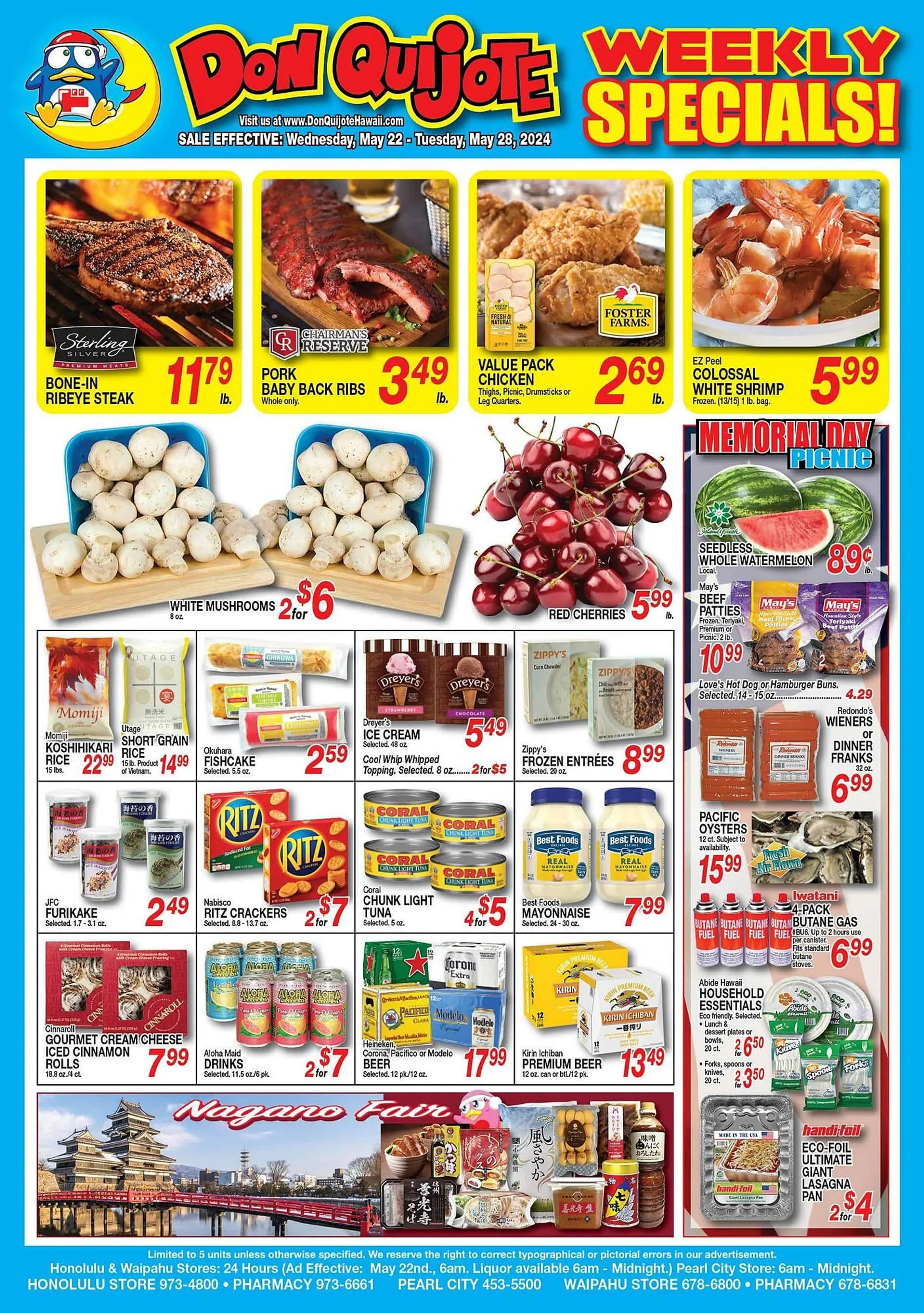 Don Quijote Hawaii Weekly Ad - 1