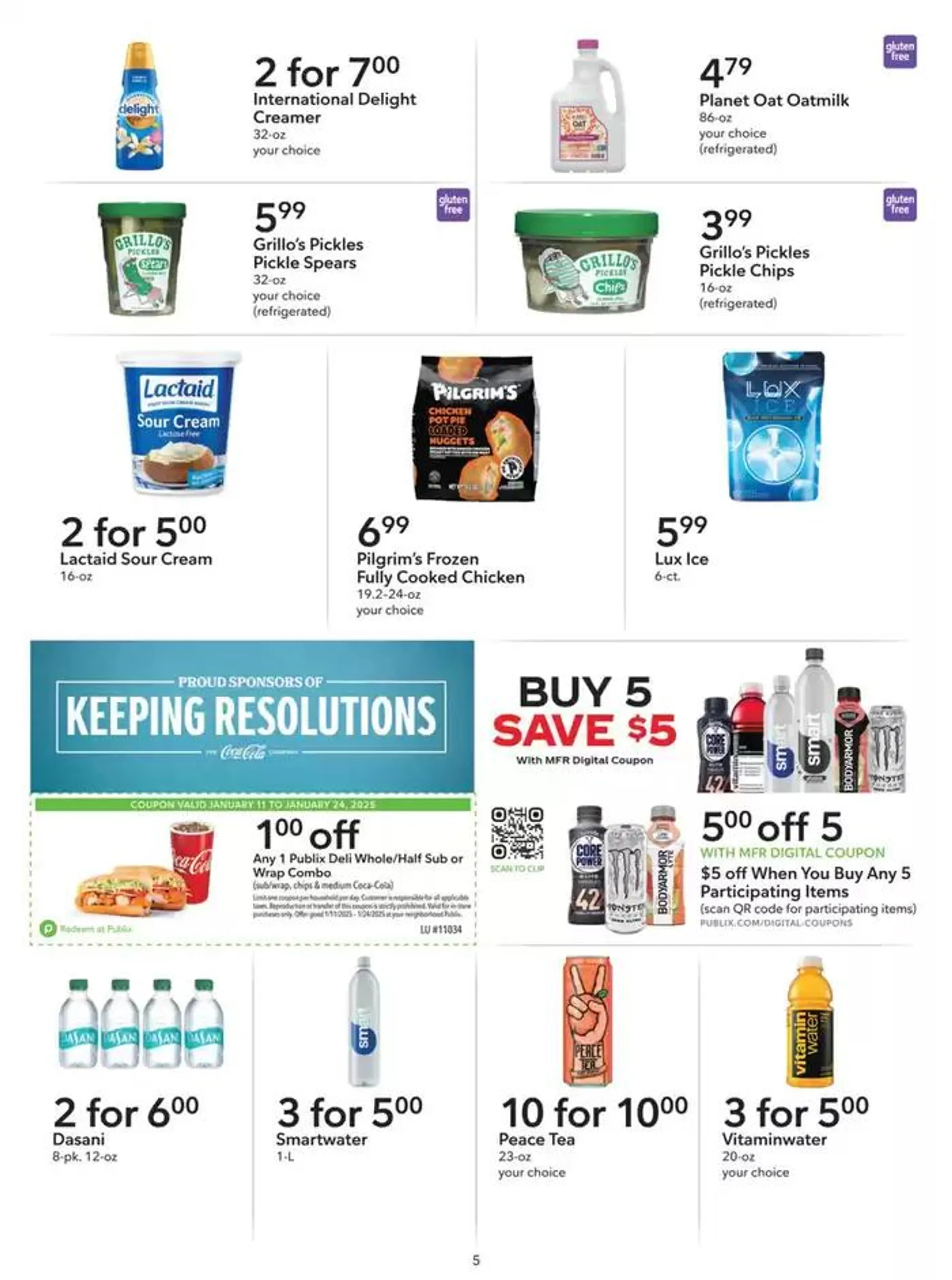 Weekly ad Publix Extra Savings from January 11 to January 24 2025 - Page 5