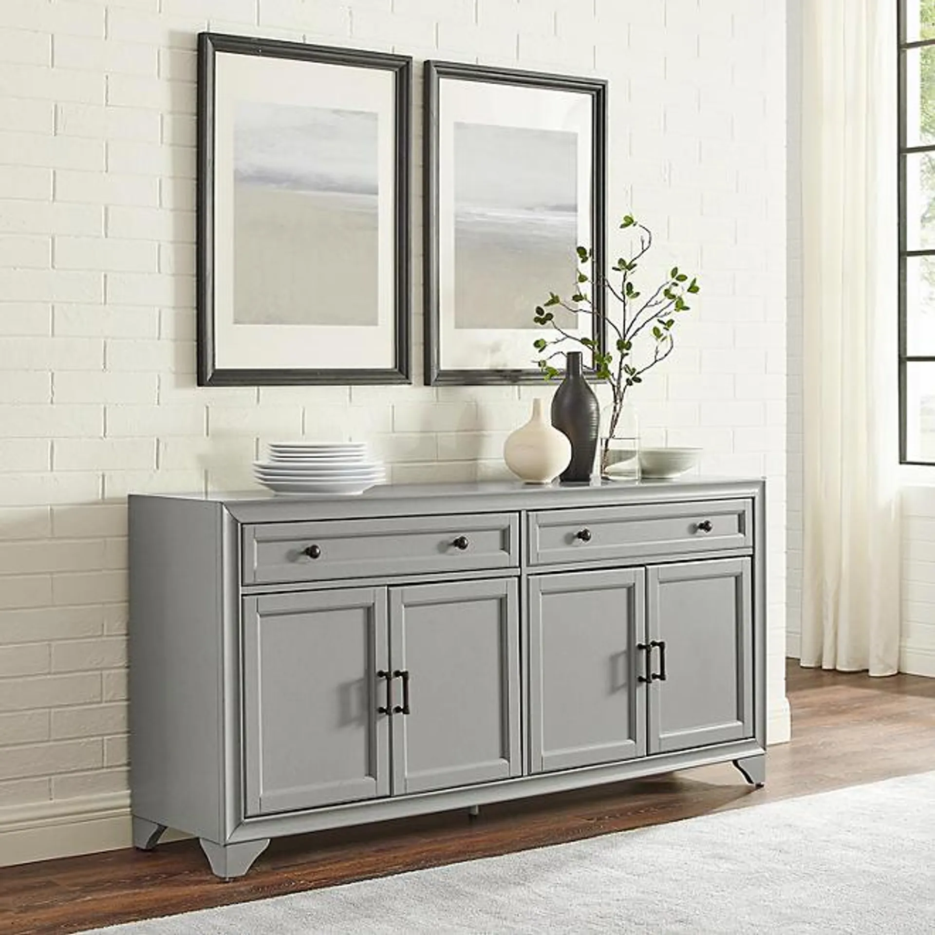 Crosley Furniture Tara Sideboard Buffet, Assorted Colors