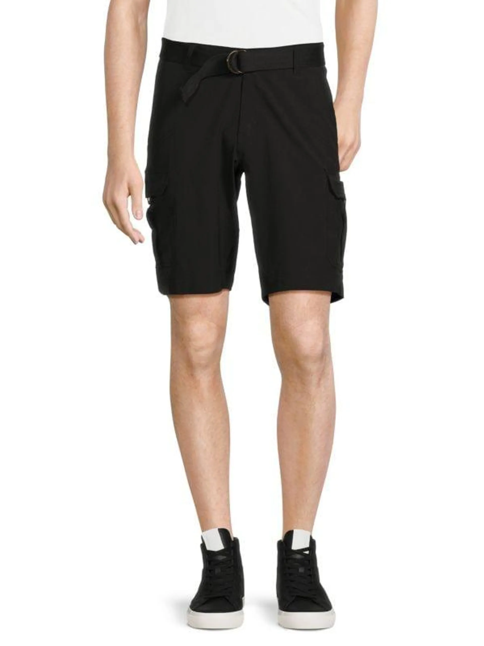 Belted Cargo Shorts