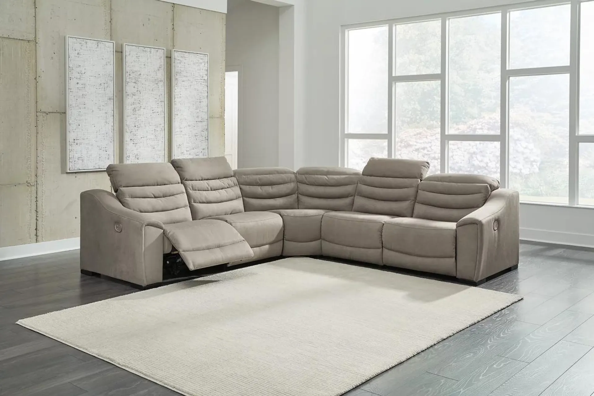 Next-Gen Gaucho 5-Piece Dual Power Reclining Sectional