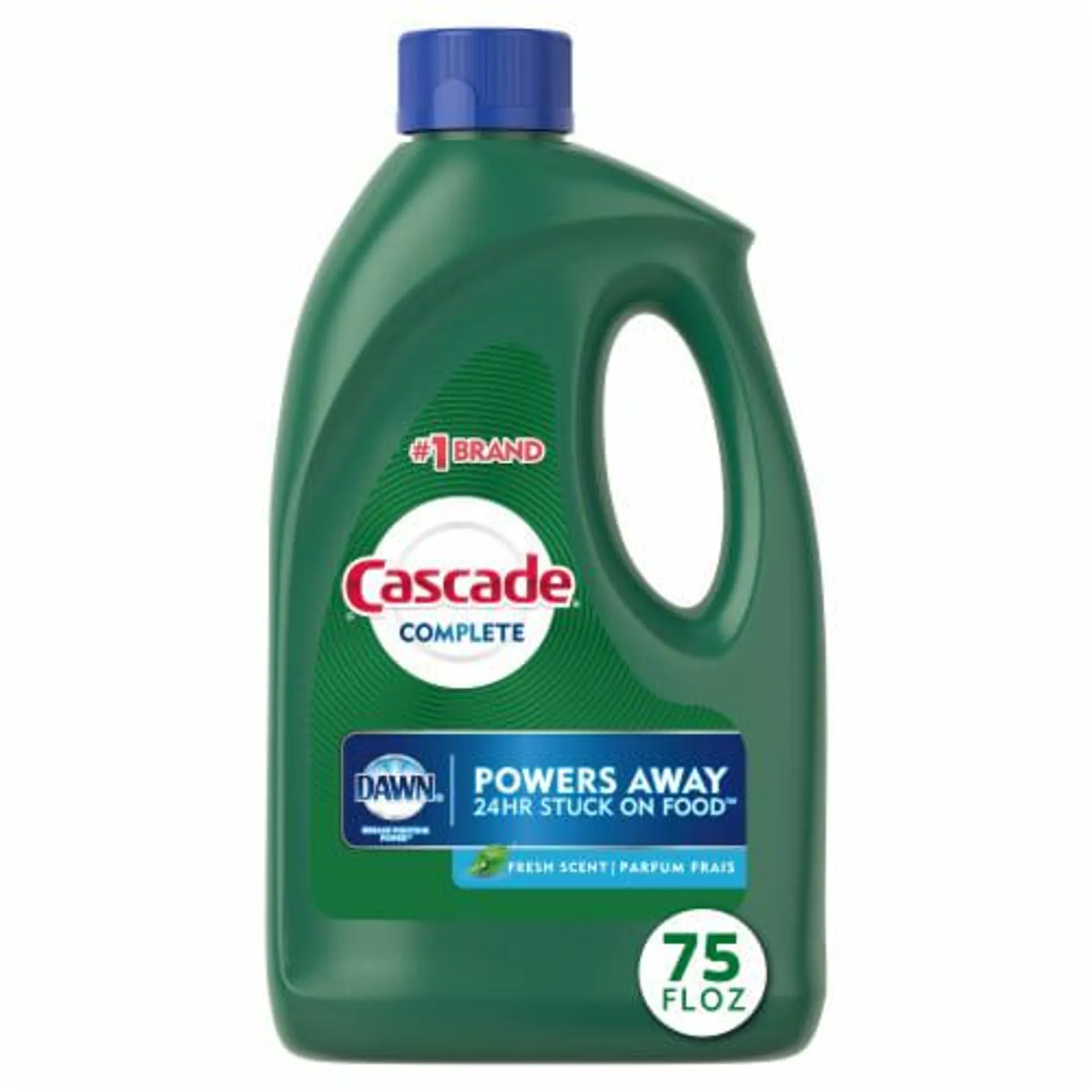 Cascade Complete with Dawn Grease Fighting Power Fresh Scent Dishwasher Detergent Gel