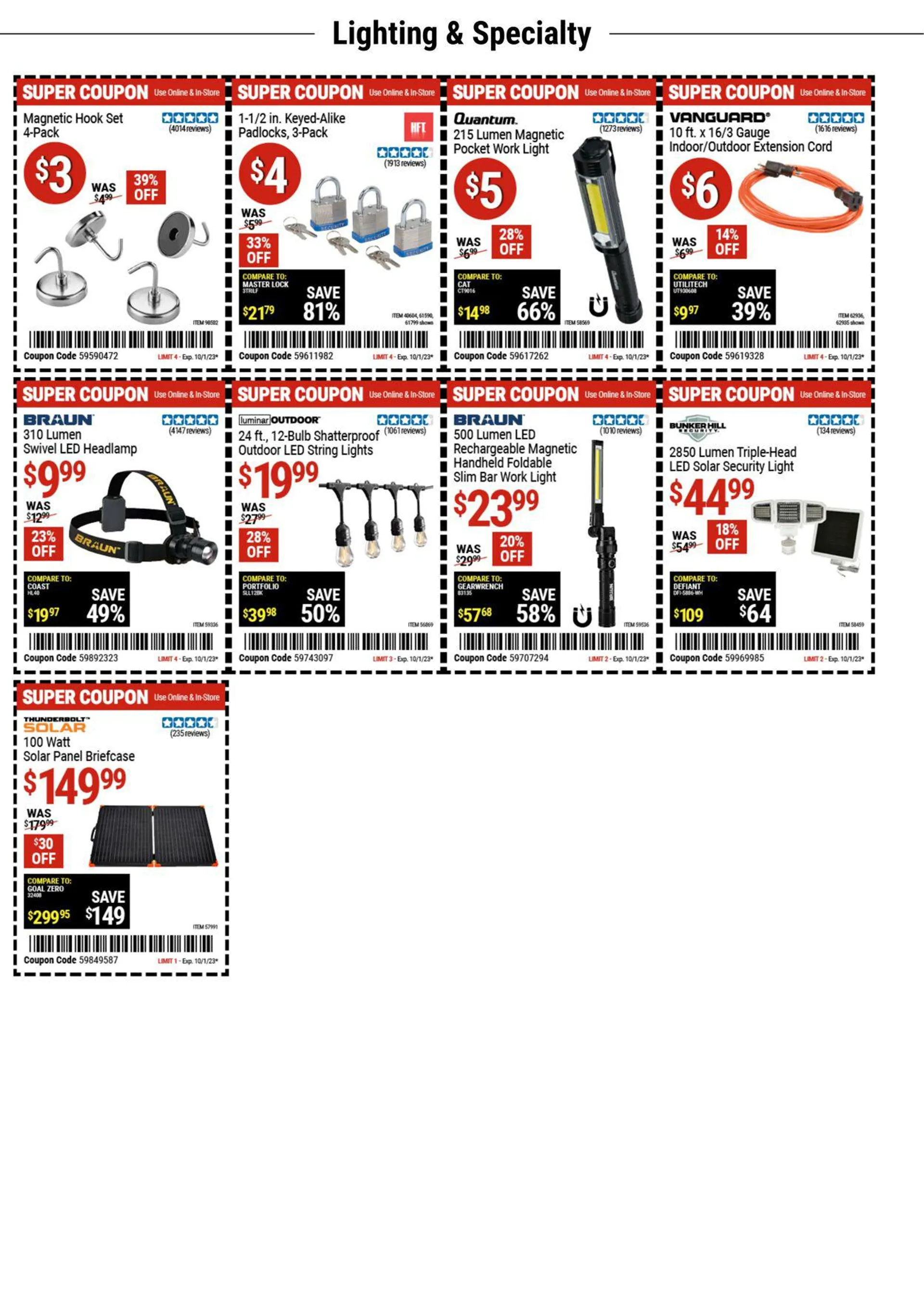 Harbor Freight - 6