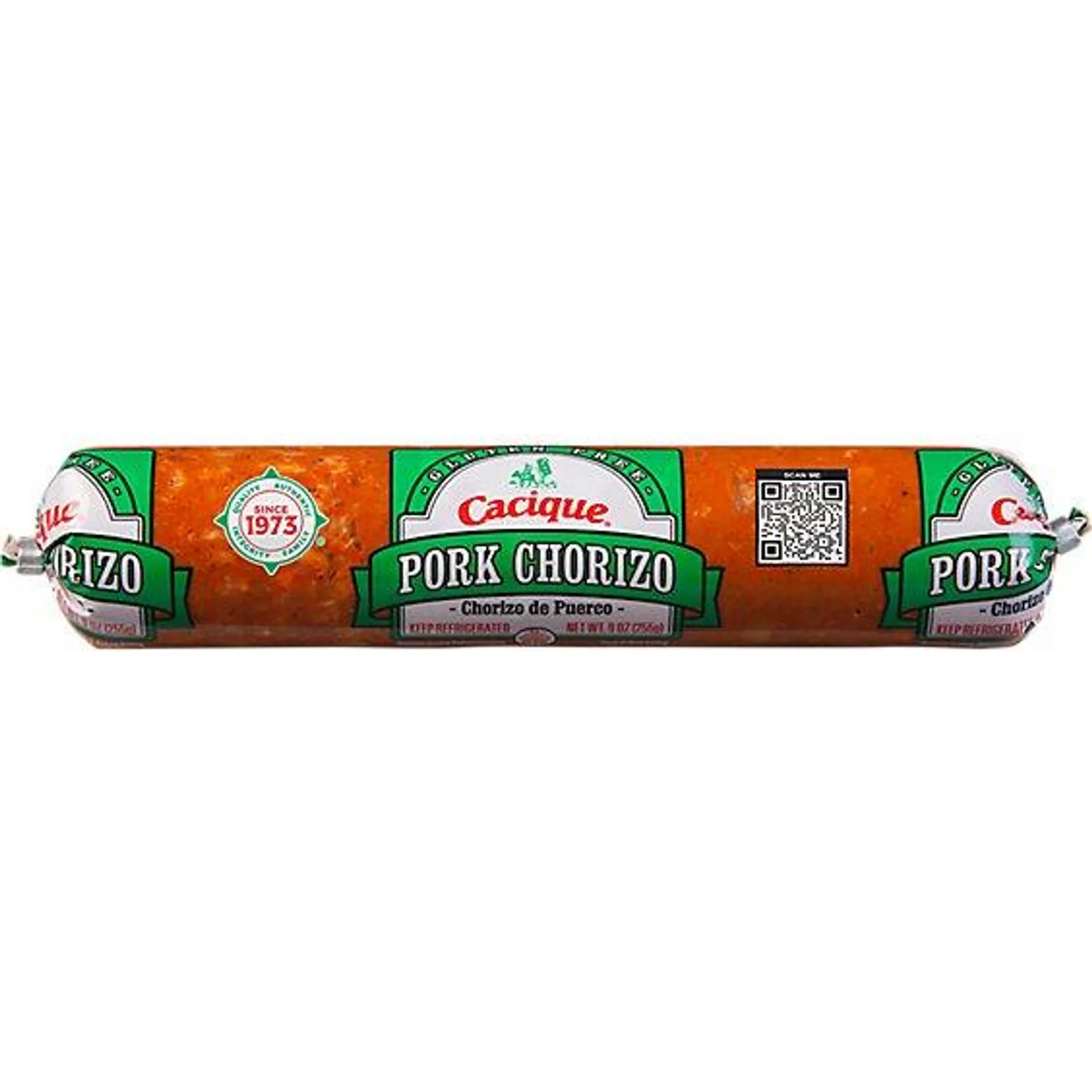 Cacique Gluten Free Pork Chorizo - 9 oz