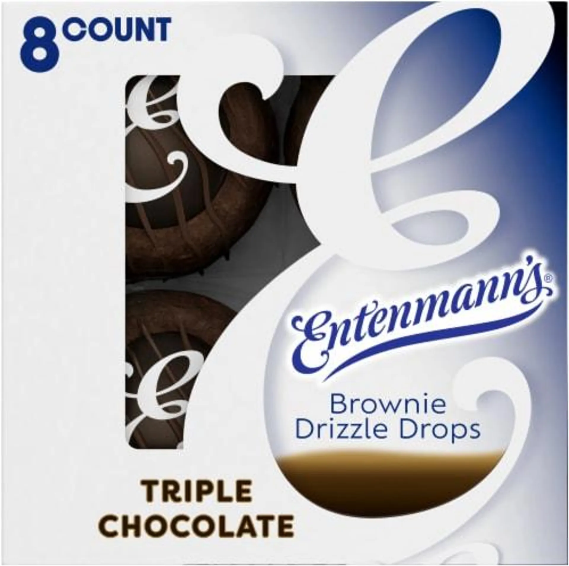 Entenmann's Drizzle Drops Triple Chocolate Brownies