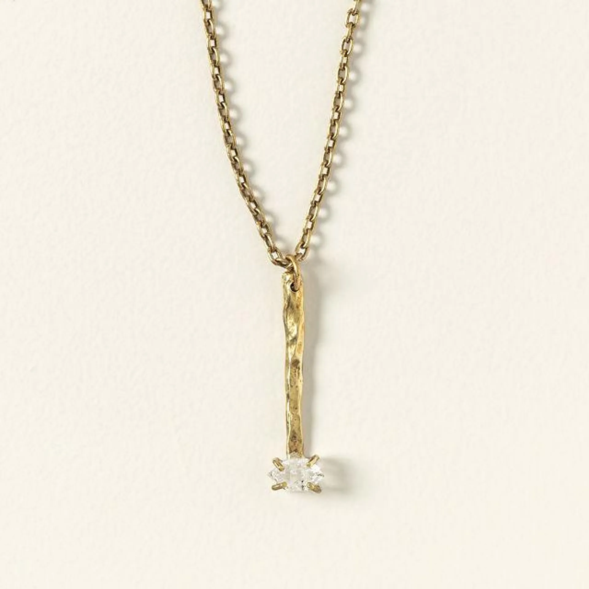 Guiding Light Herkimer Diamond Necklace