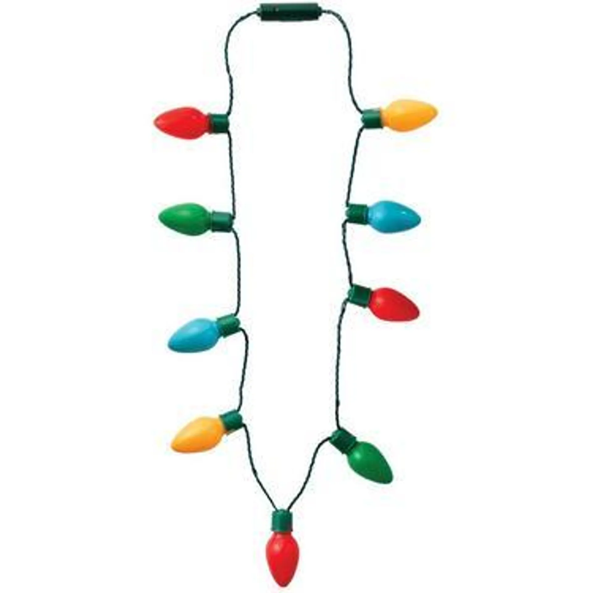 Light-Up Holiday String Light Necklace, 36in - Merry Everything