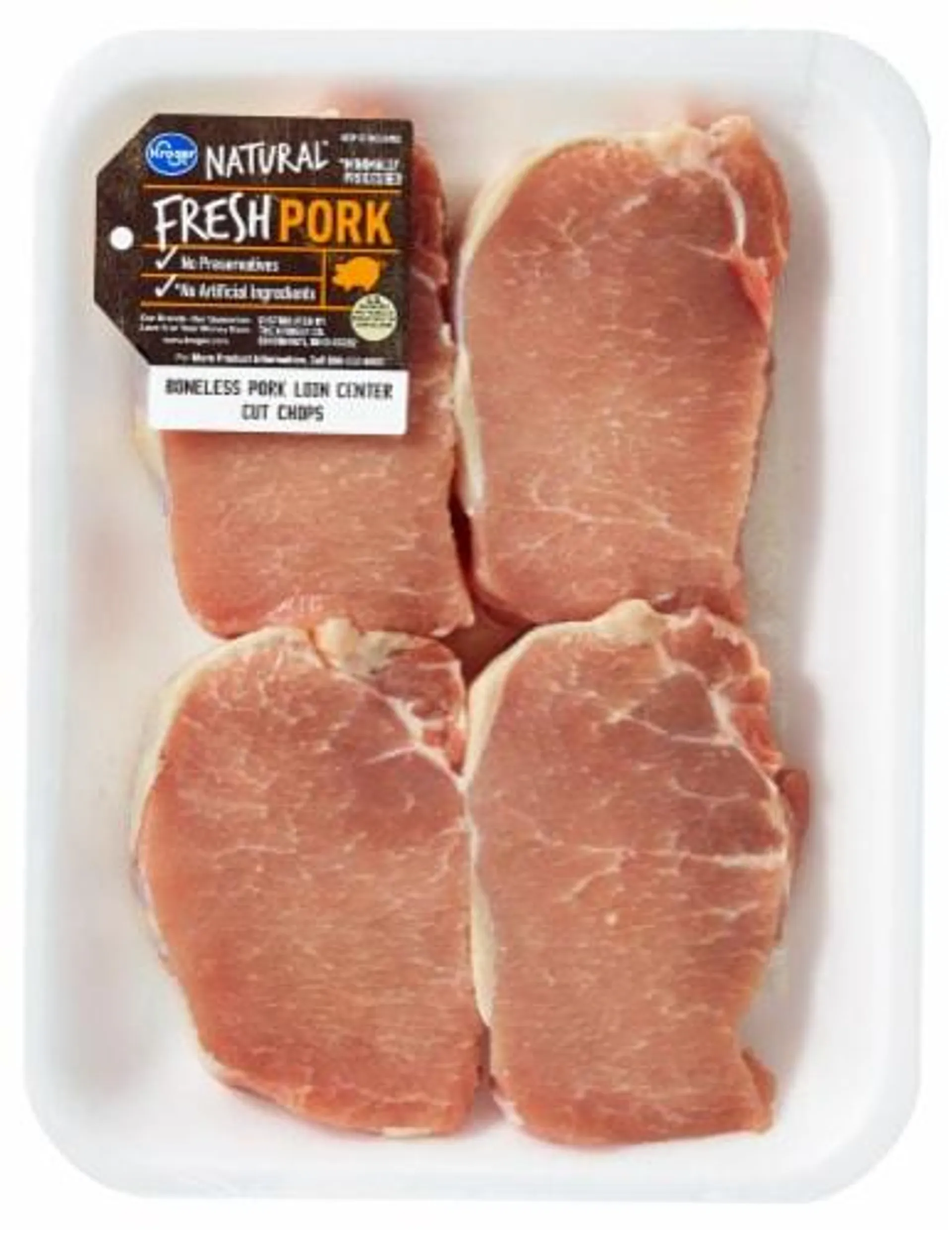 Boneless Pork Loin Center-Cut Chops