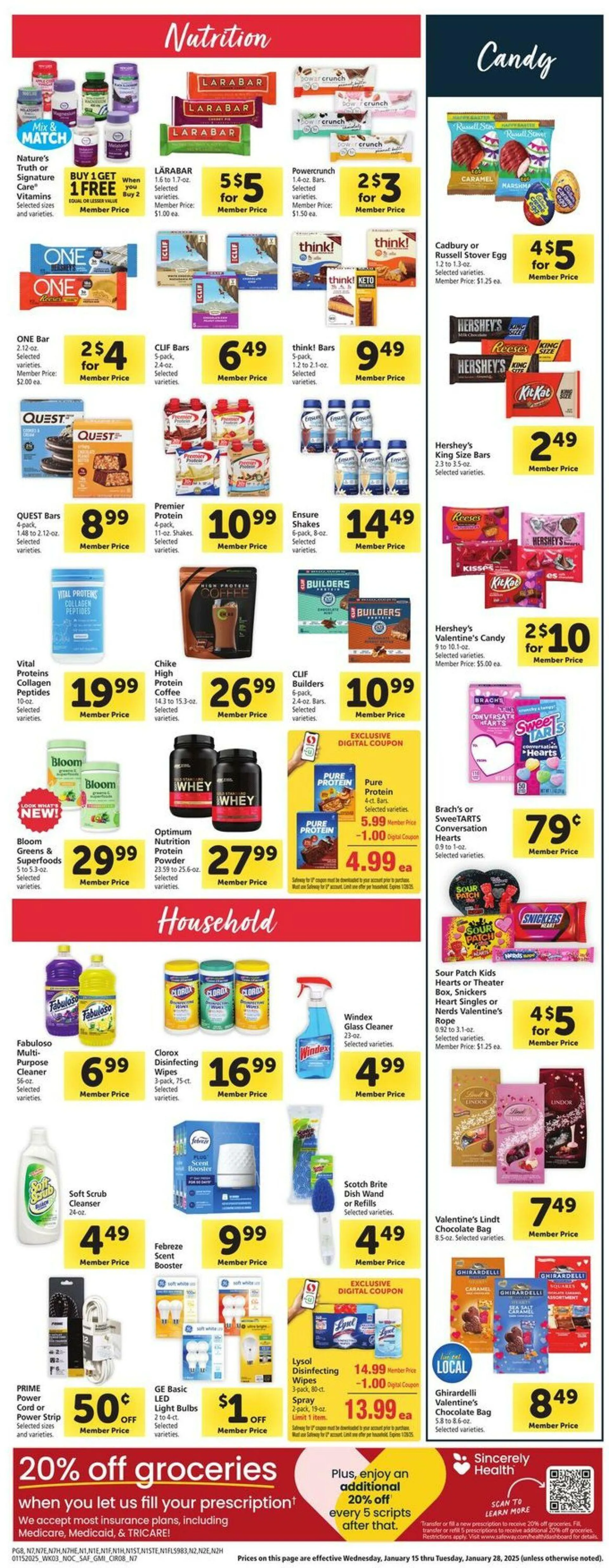 Weekly ad Safeway Current weekly ad from January 15 to January 21 2025 - Page 8