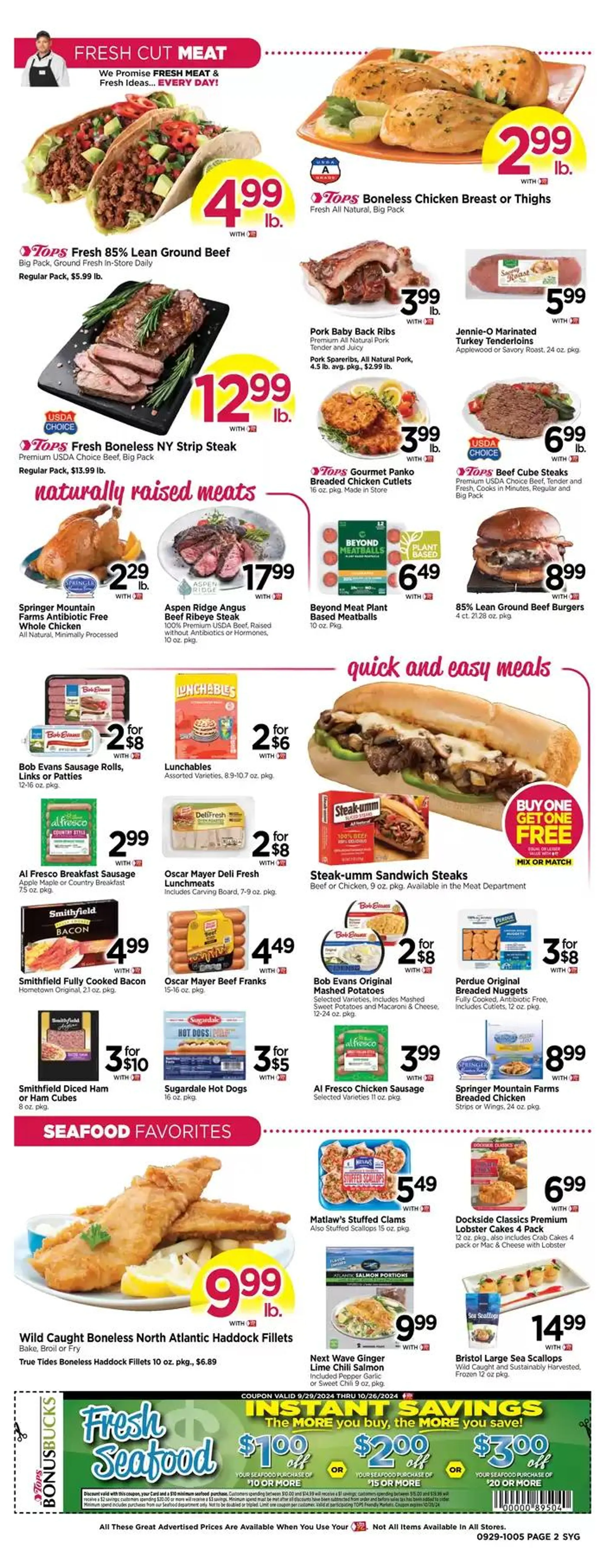 Weekly ad Discover attractive offers from September 29 to October 5 2024 - Page 4