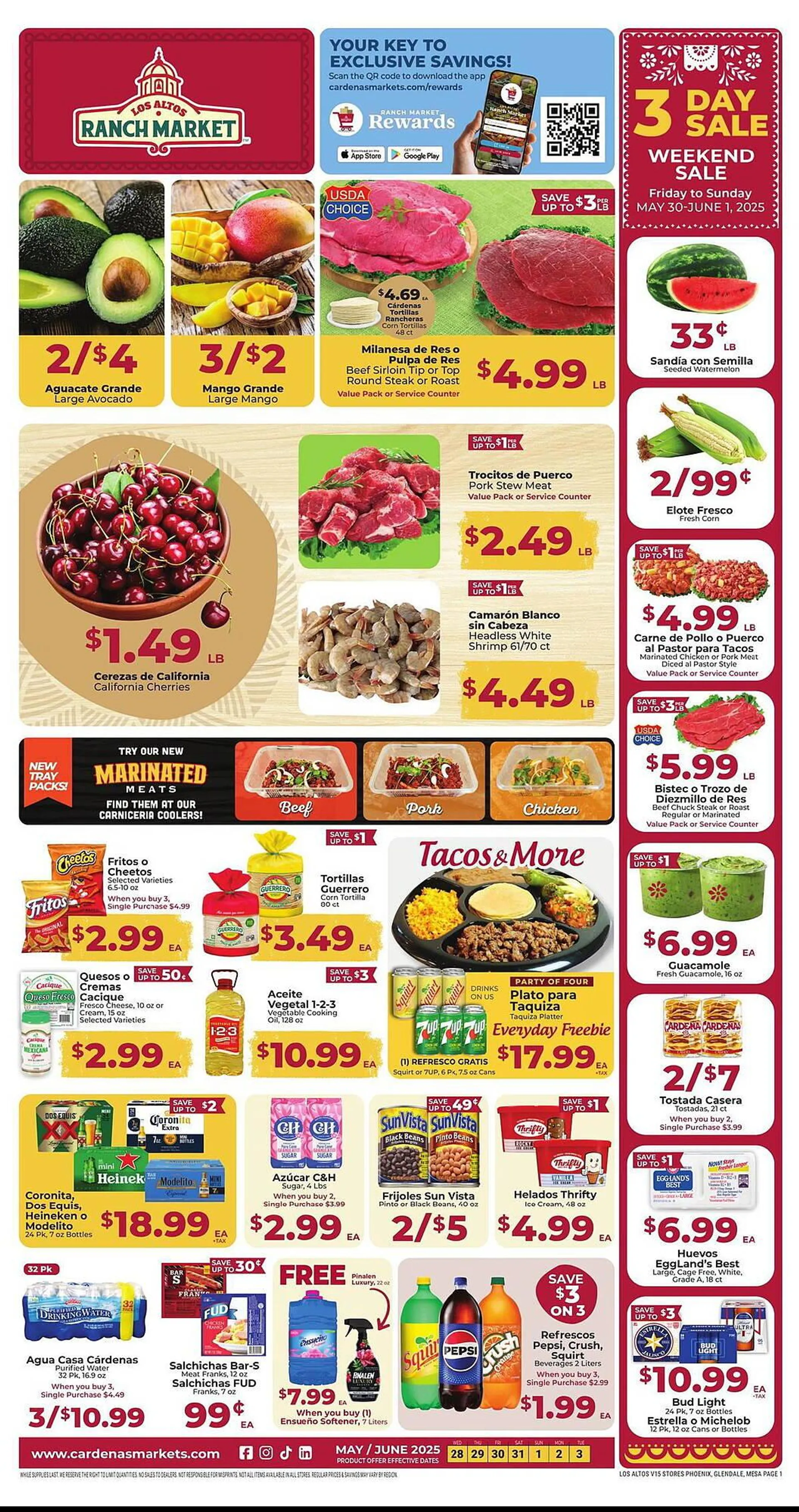 Weekly ad Cardenas Weekly Ad from May 28 to June 3 2025 - Page 1