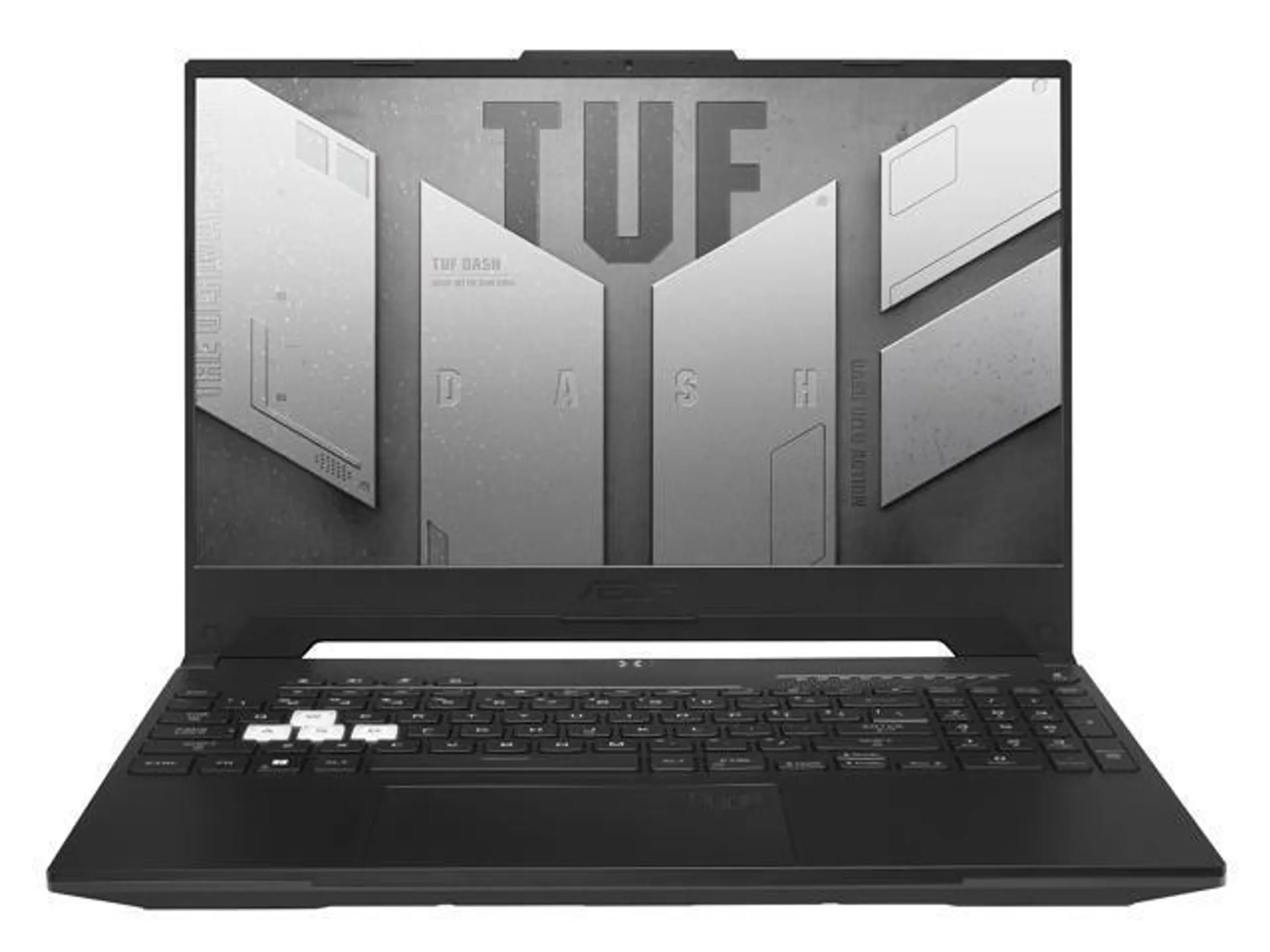 ASUS TUF Dash 15 (2022) Gaming Laptop, 15.6" 165Hz QHD IPS-Type Display, Intel Core i7-12650H, GeForce RTX 3050, 16GB DDR5, 512GB PCIe SSD, Thunderbolt 4, Wi-Fi 6, Windows 11 Home, Off Black, FX517ZC-IS73