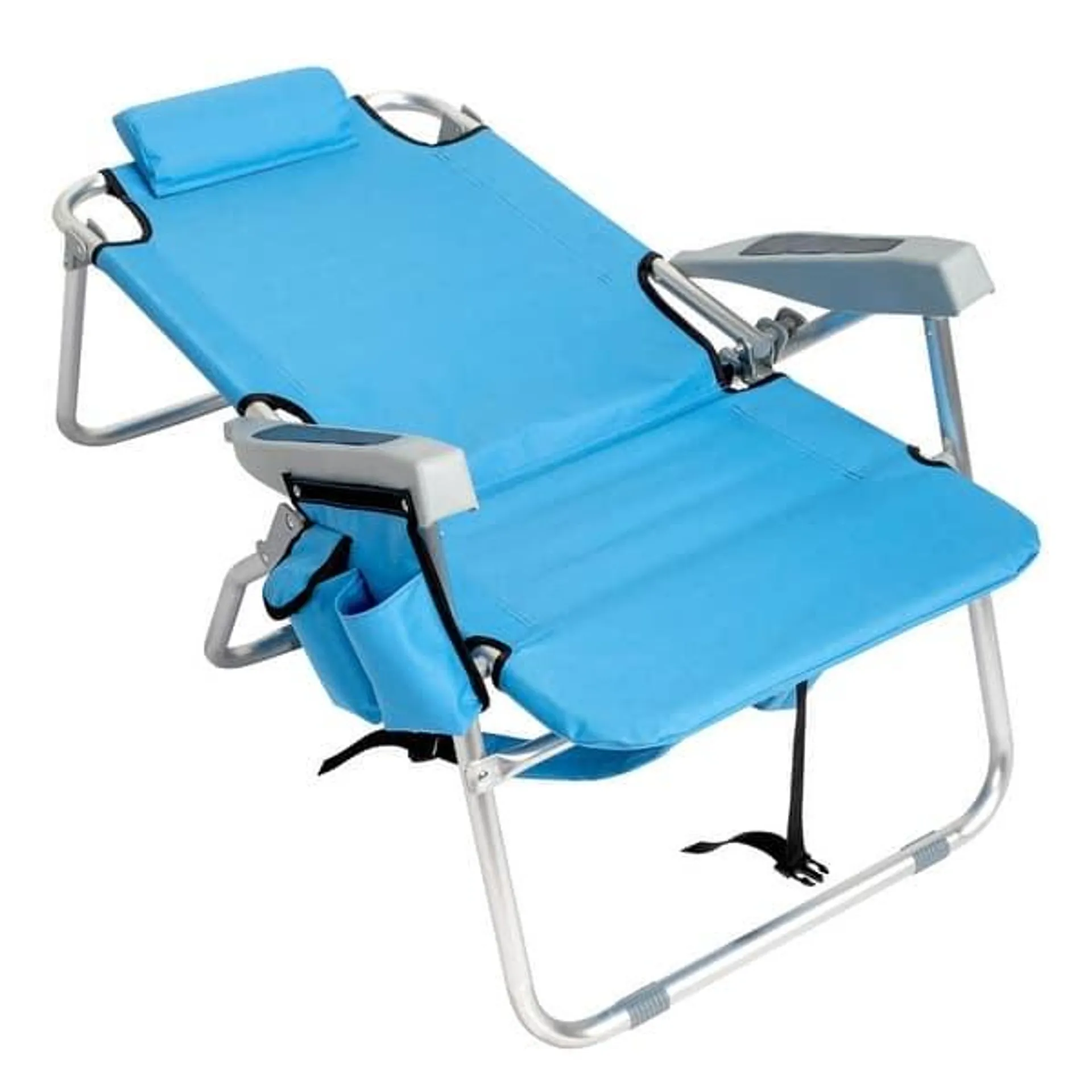 Portable Heightened Oxford Cloth Folding Beach Chair