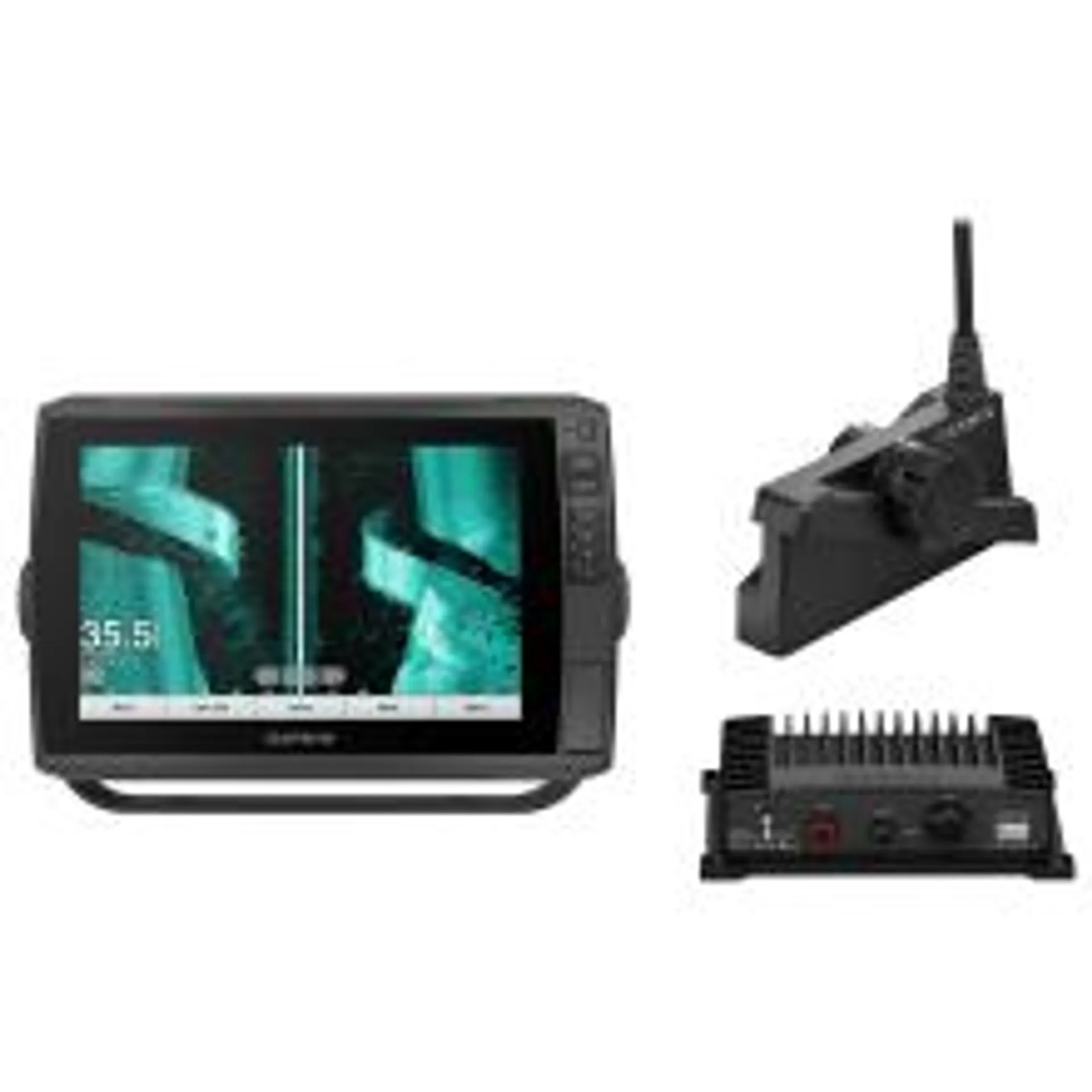 Garmin ECHOMAP Ultra 126sv Fish Finder/Chartplotter Bundle with LVS34 LiveScope Plus and GT54 Transducer