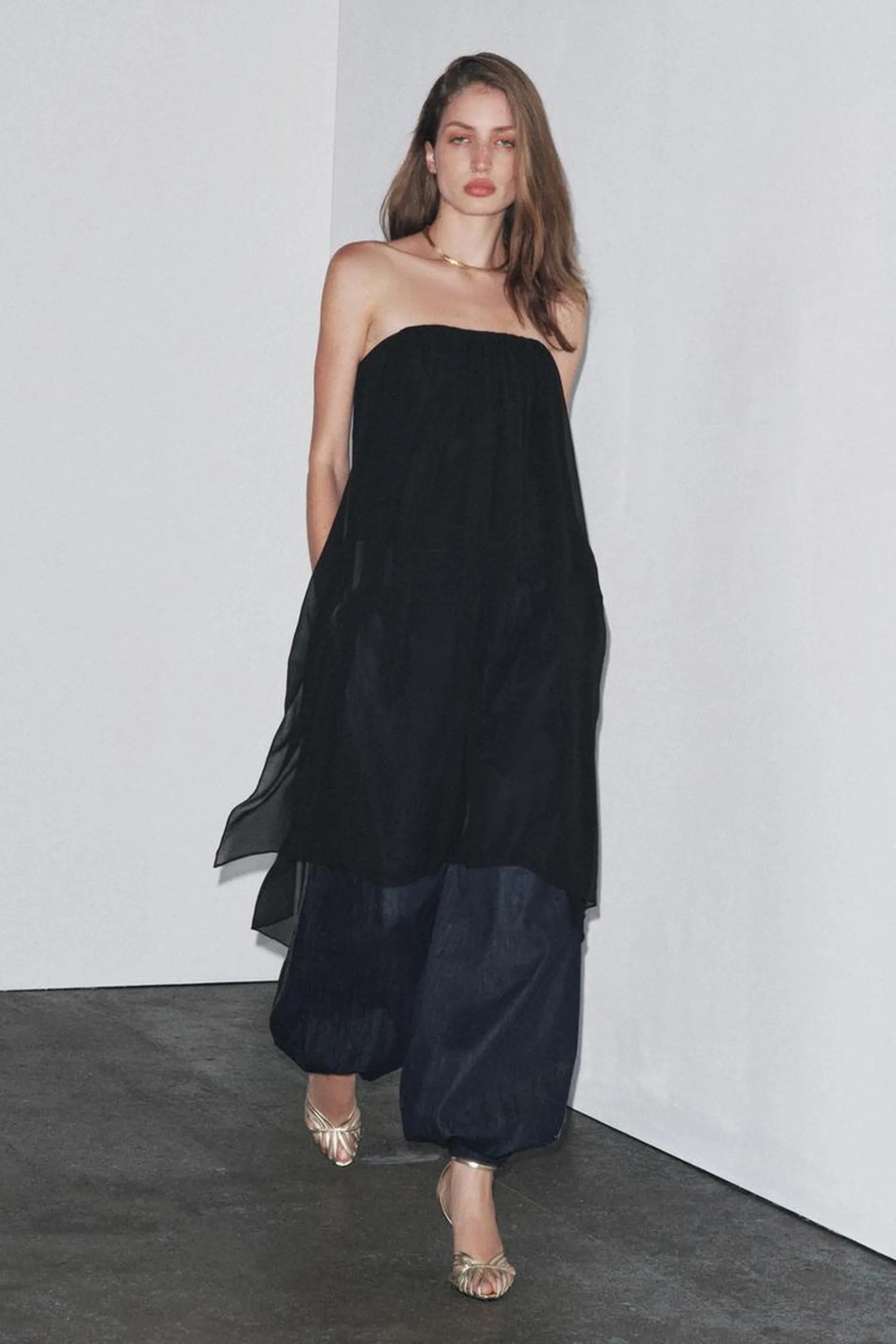 ZW COLLECTION STRAPLESS LONG TOP