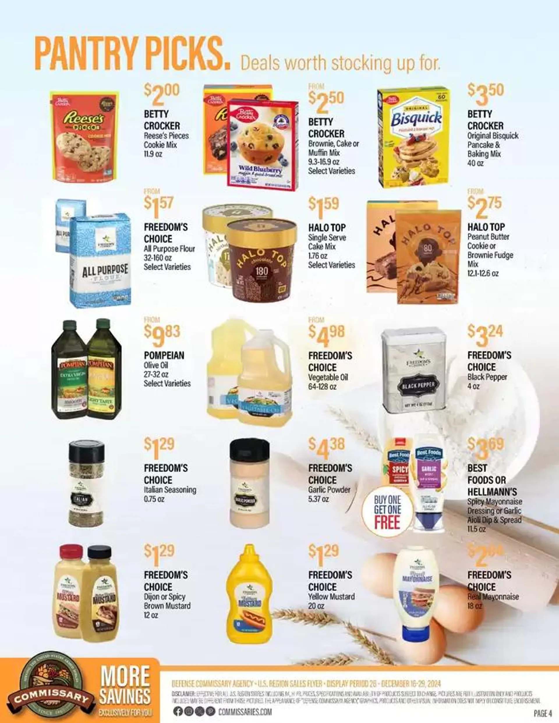 Weekly ad Flyer Commissary from December 16 to December 29 2024 - Page 4