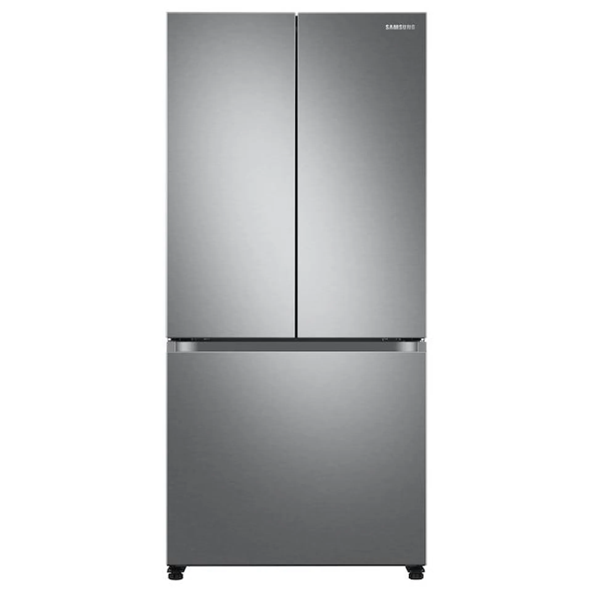 Samsung Counter-depth 17.5-cu ft Smart French Door Refrigerator with Ice Maker (Fingerprint Resistant Stainless Steel) ENERGY STAR