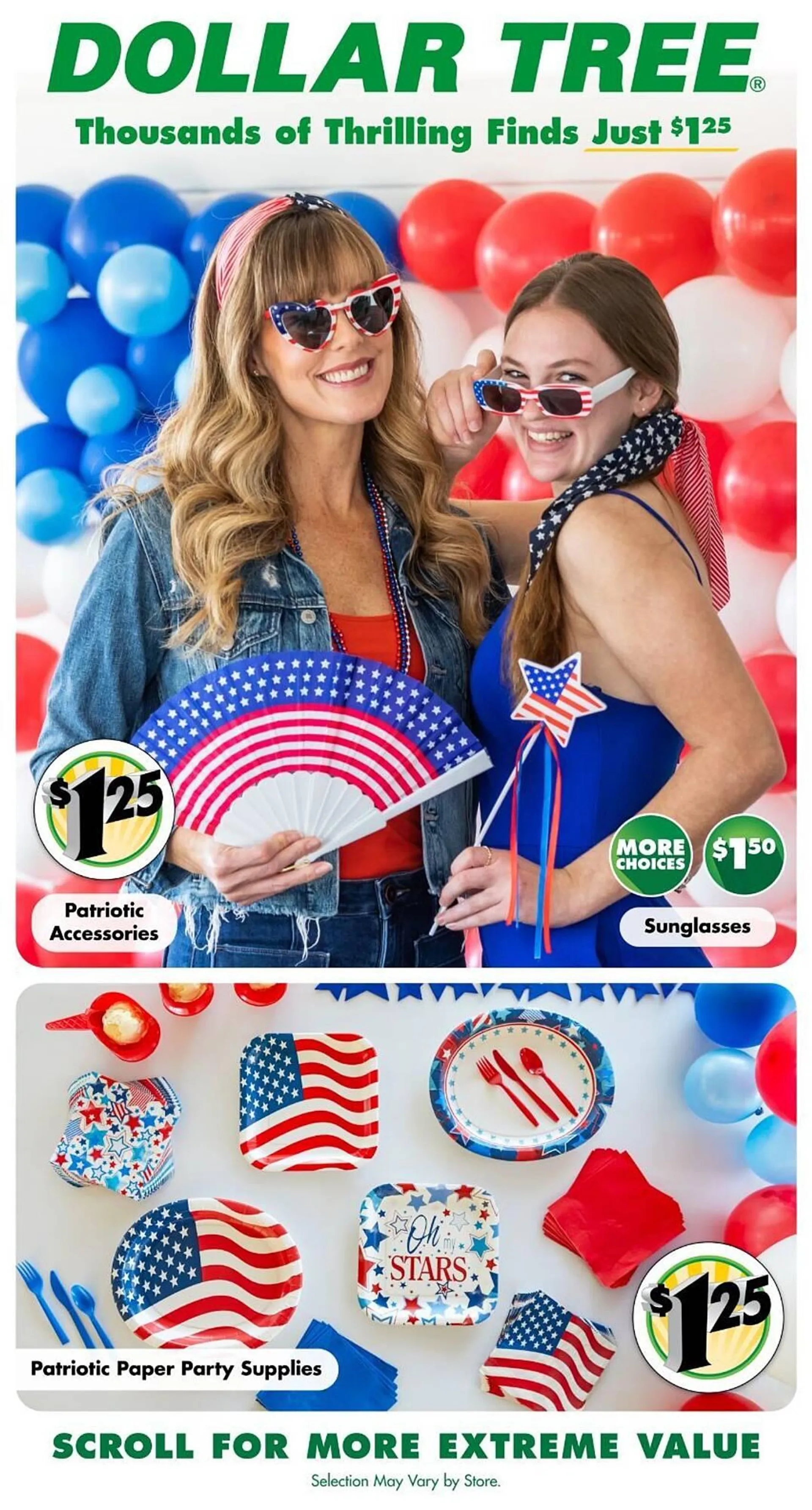 Weekly ad Dollar Tree Weekly Ad from June 16 to July 4 2025 - Page 1