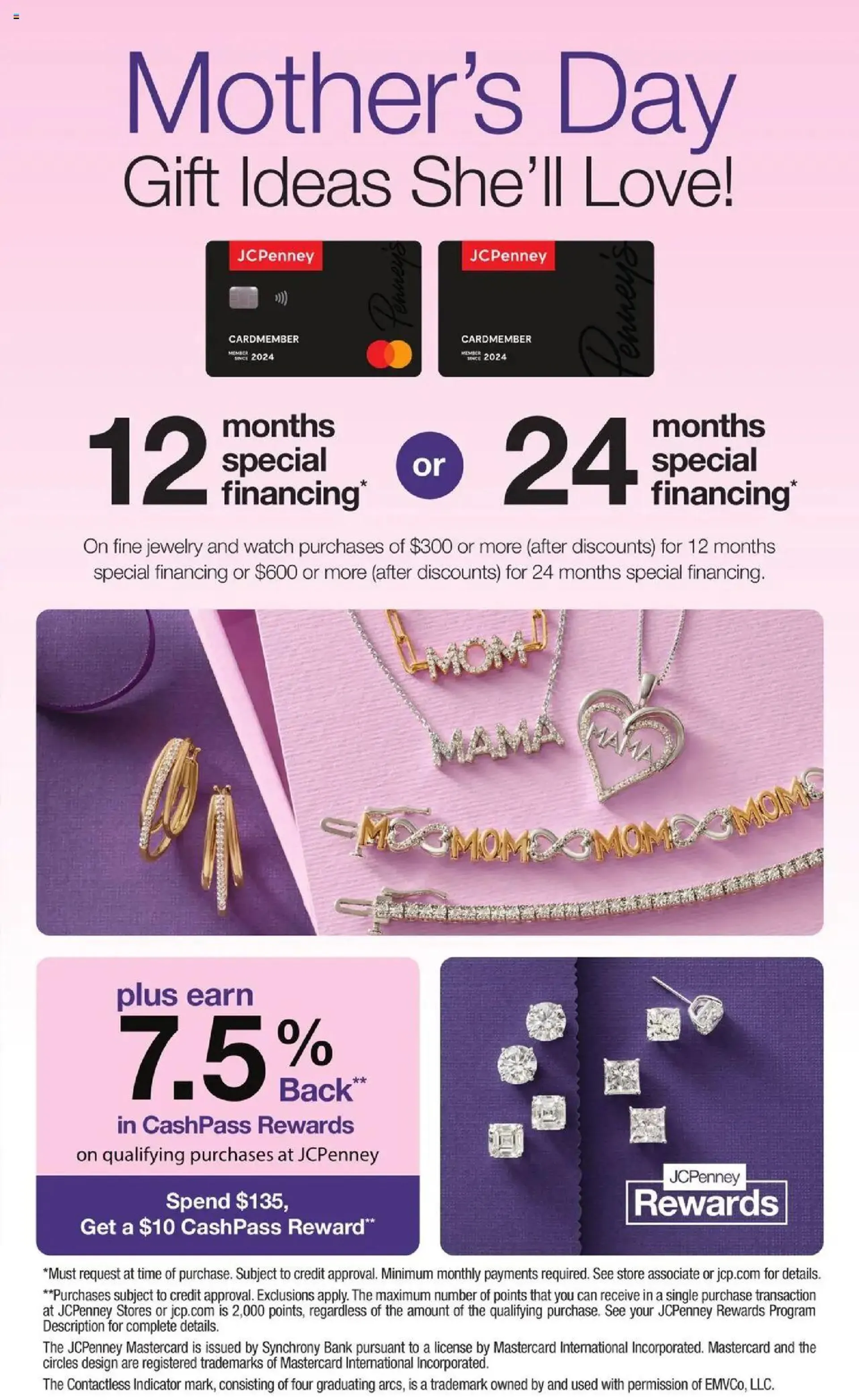 Weekly ad JCPenney Mother’s Day Jewelry Sale from April 10 to May 14 2025 - Page 2