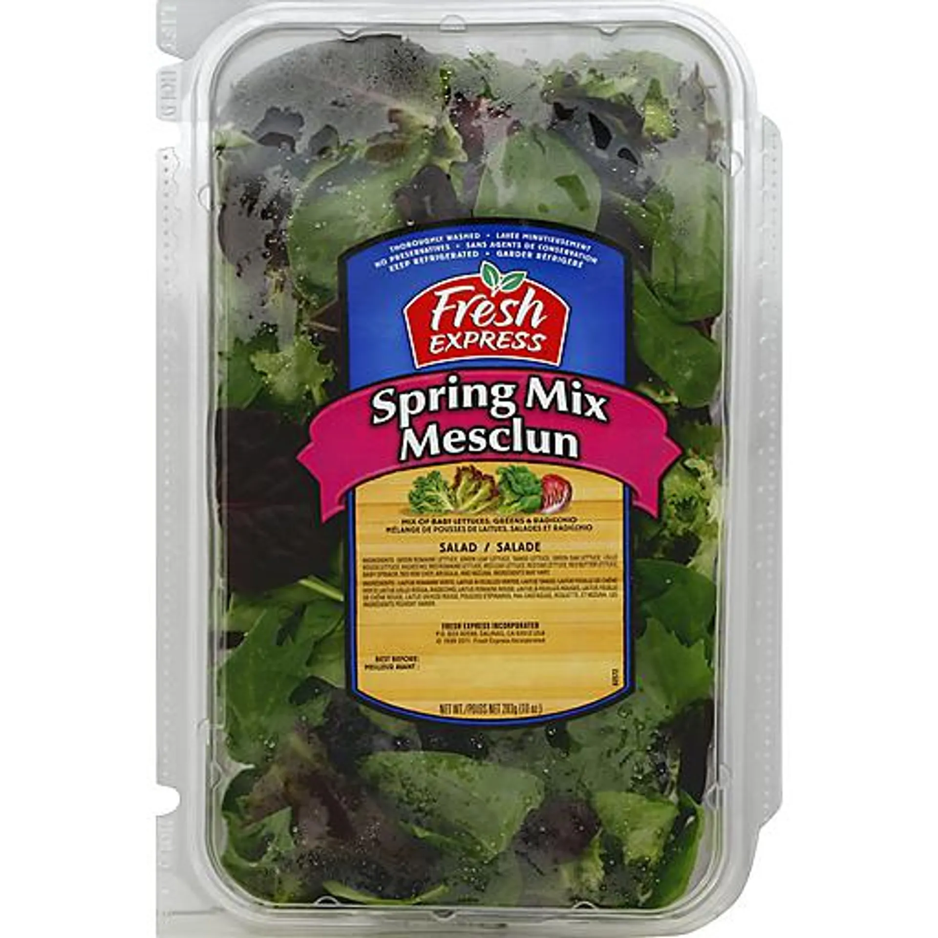 Fresh Express Spring Mix Salad 10 oz package