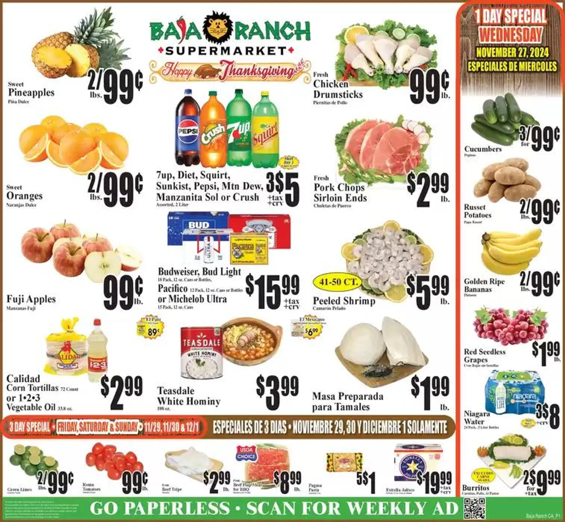 Baja Ranch weekly ad - 1