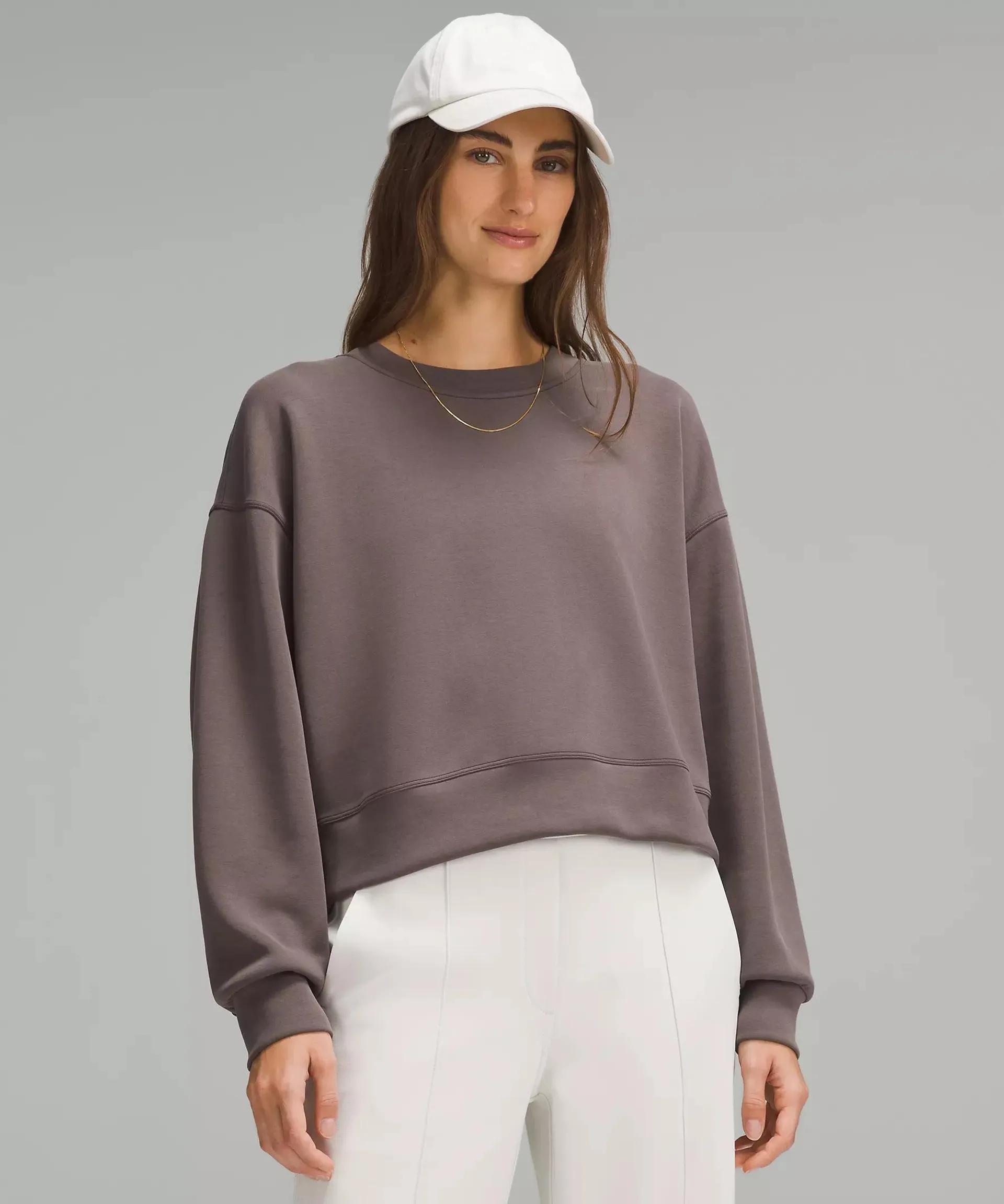 Softstreme Perfectly Oversized Cropped Crew