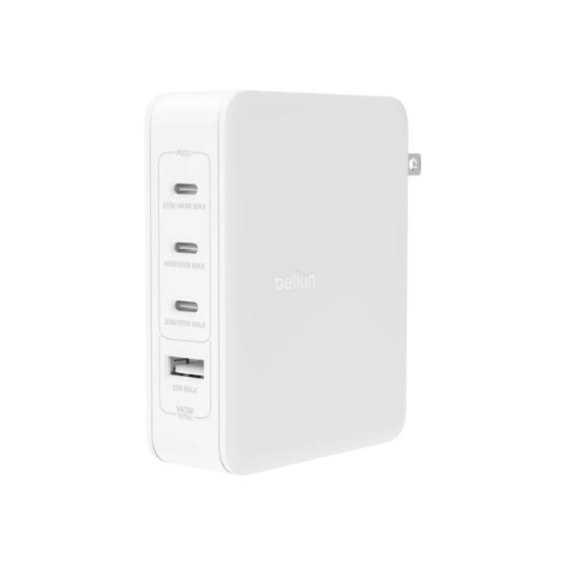 140W 4-Port GaN Wall Charger